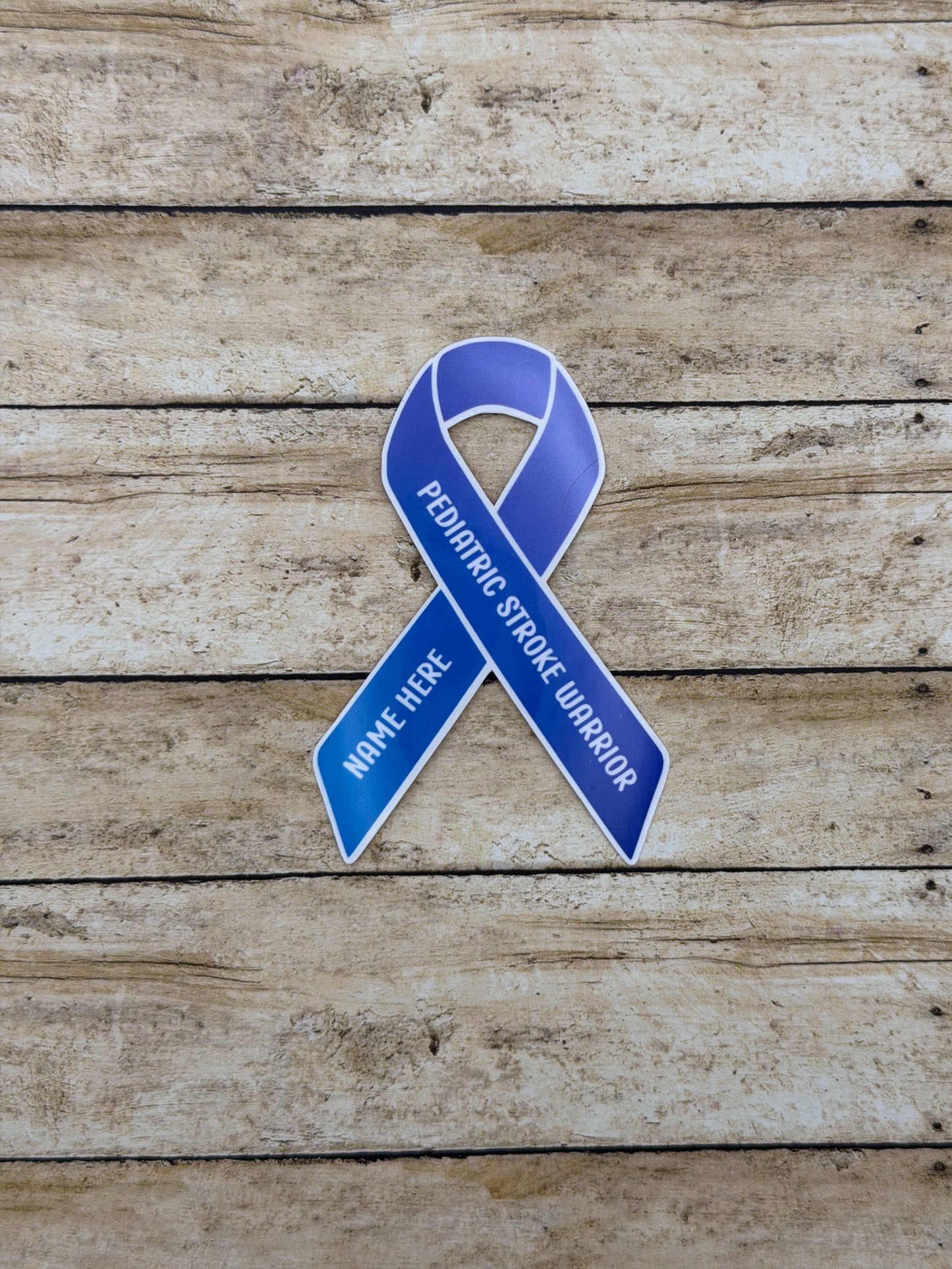 Pediatric Stroke Custom Warrior Sticker or Magnet