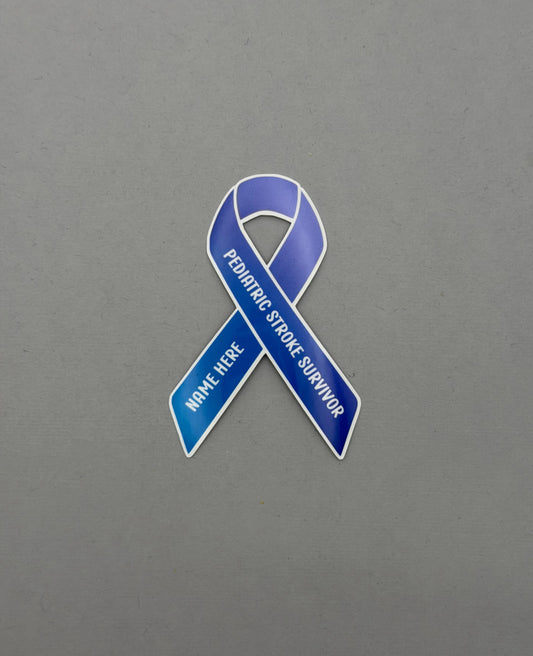 Pediatric Stroke Custom Survivor Sticker or Magnet
