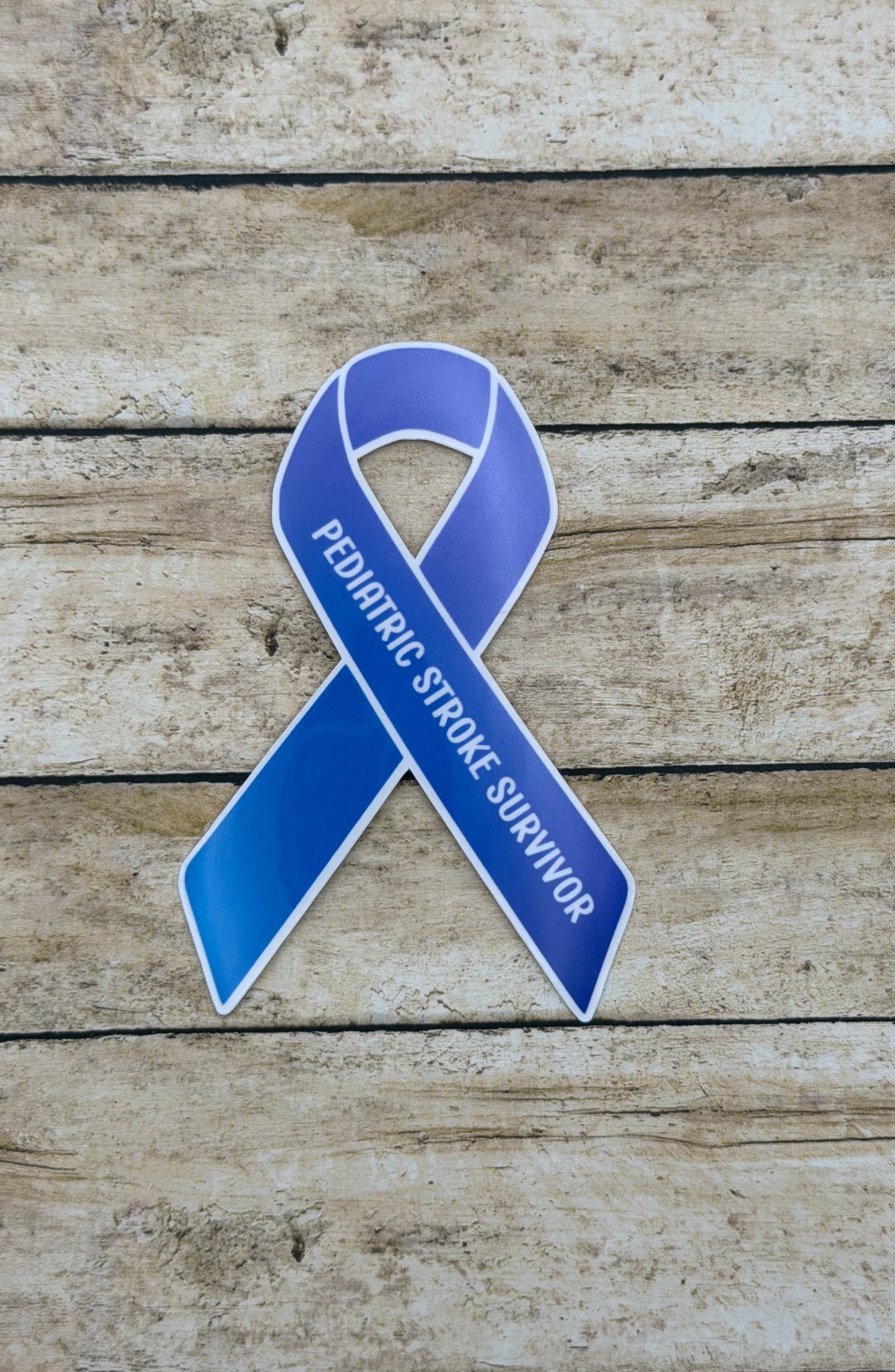 Pediatric Stroke Survivor Ribbon Sticker or Magnet