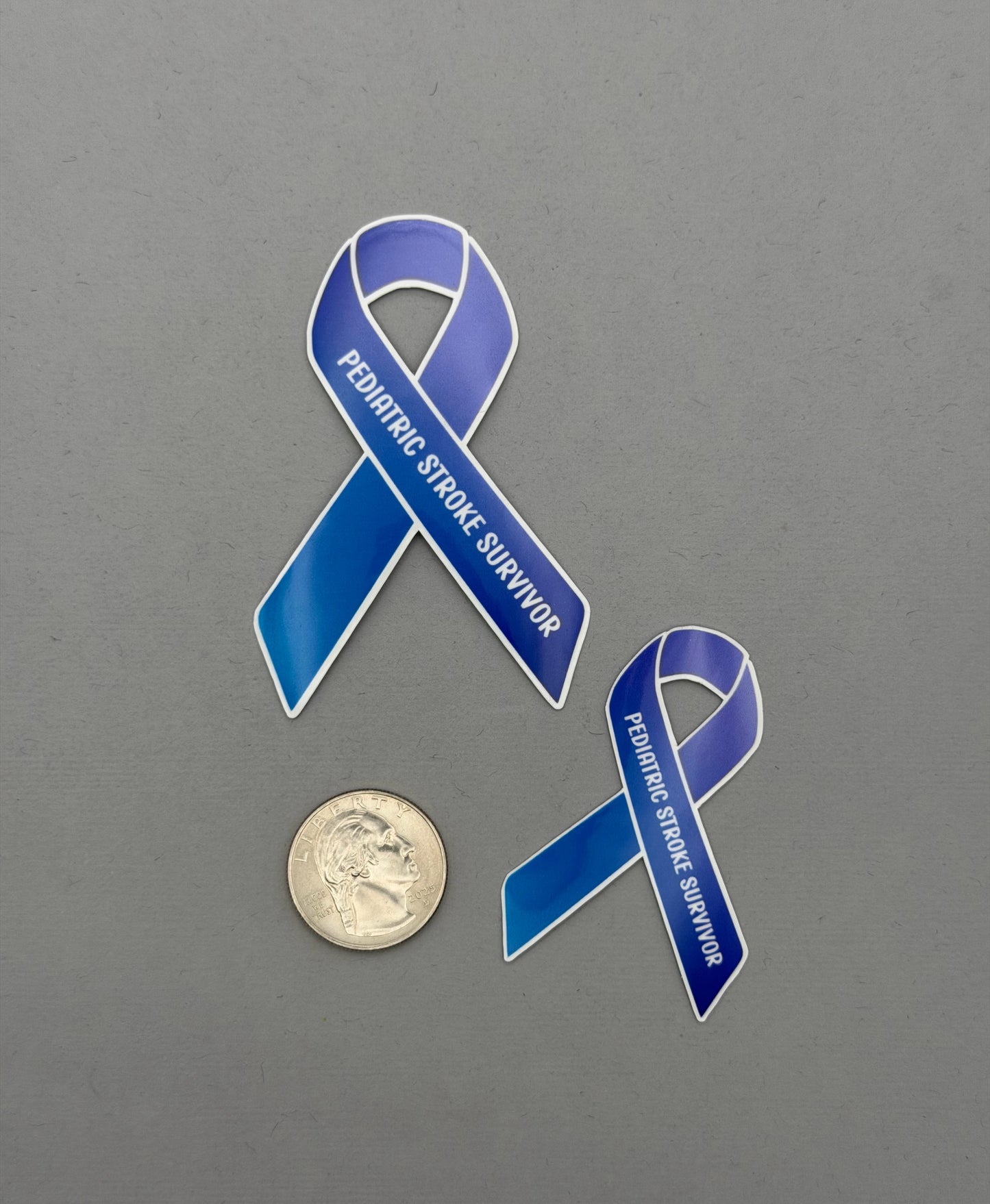 Pediatric Stroke Survivor Ribbon Sticker or Magnet