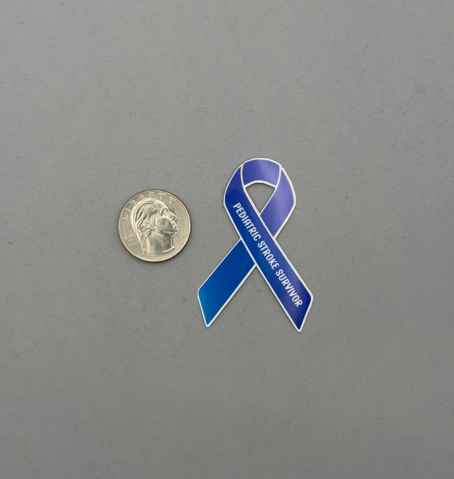 Pediatric Stroke Survivor Ribbon Sticker or Magnet