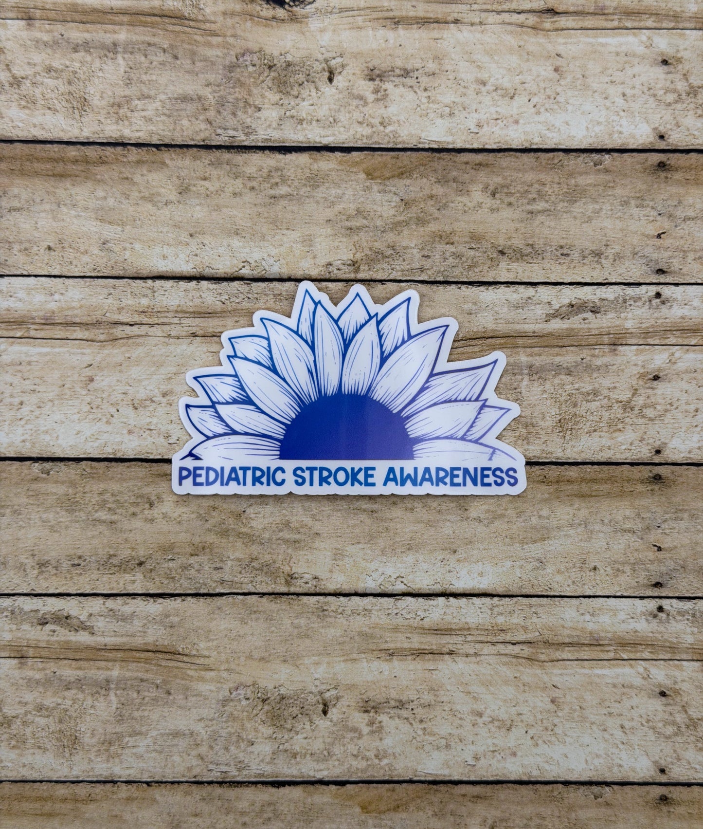 Pediatric Stroke Awareness Sunflower Sticker or Magnet