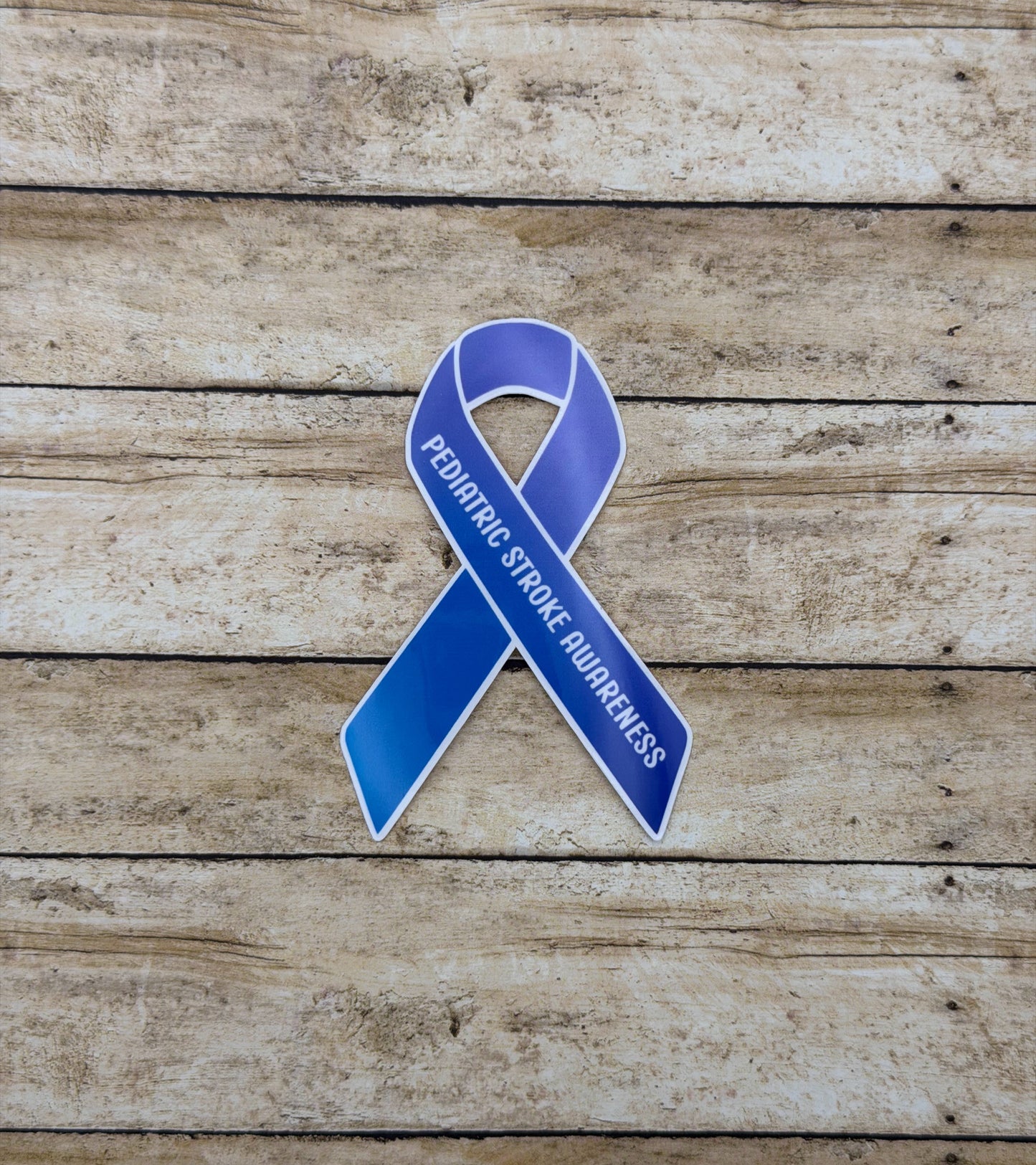 Pediatric Stroke Awareness Ribbon Sticker or Magnet