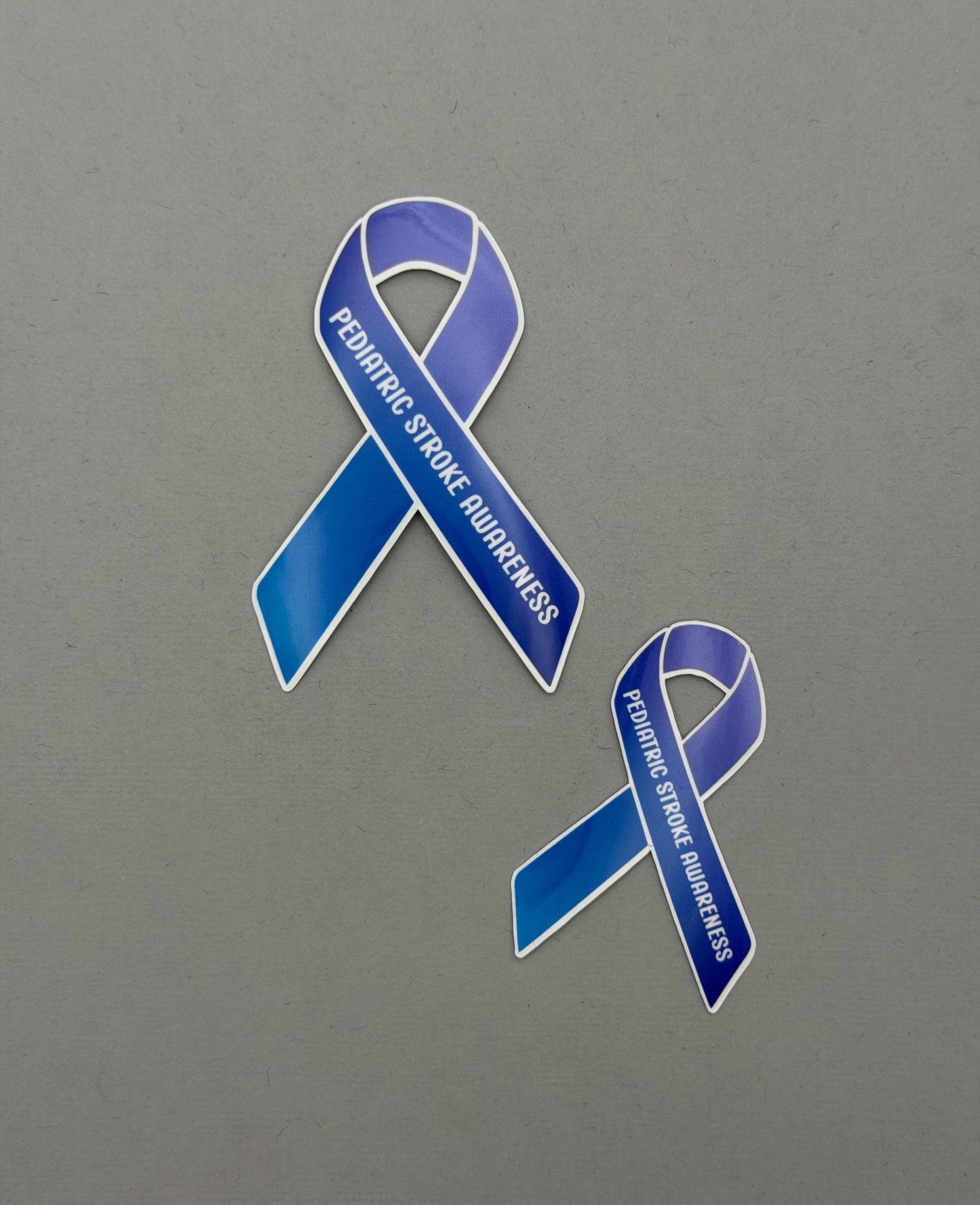 Pediatric Stroke Awareness Ribbon Sticker or Magnet