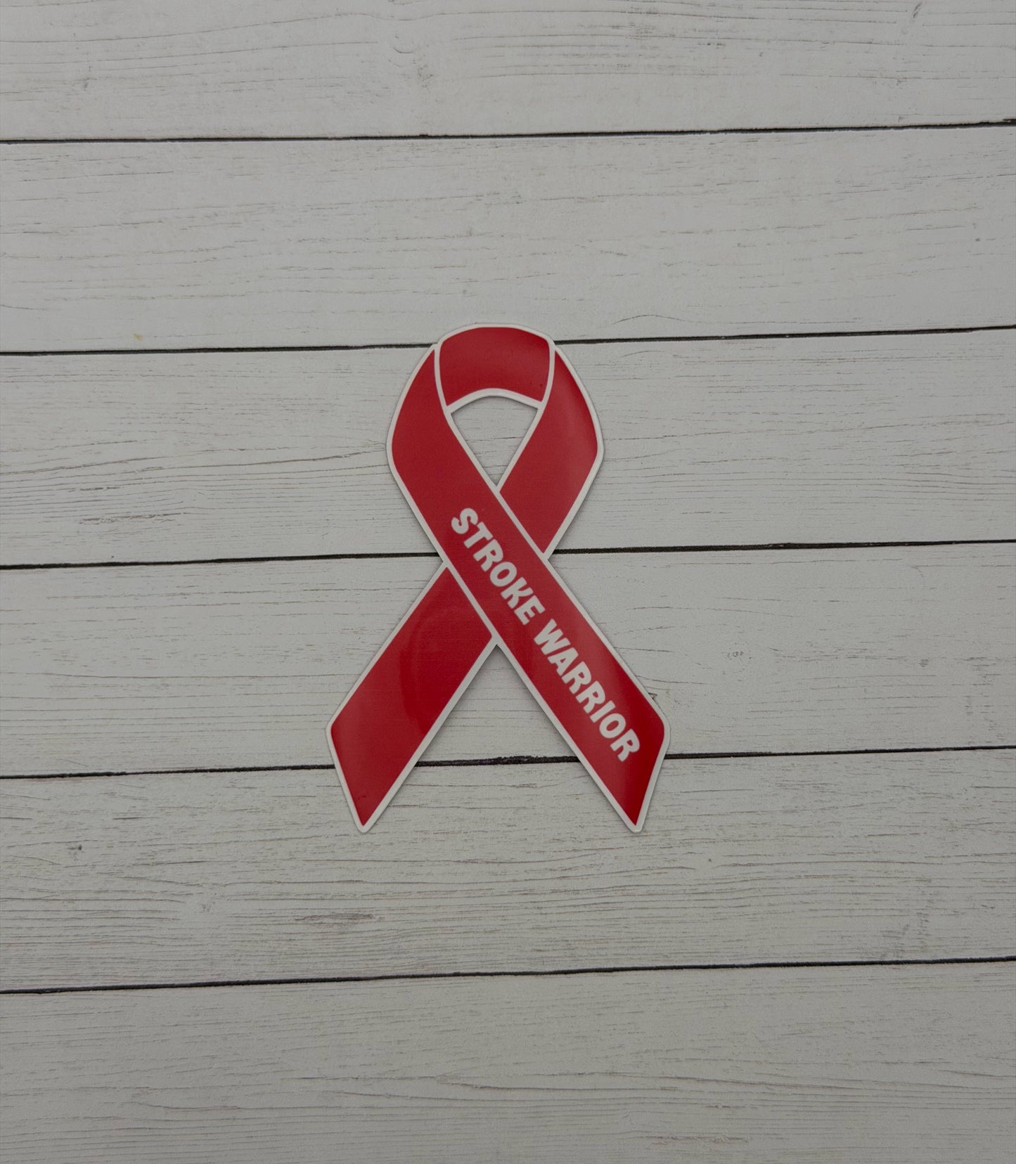 Stroke Warrior Ribbon Sticker or Magnet