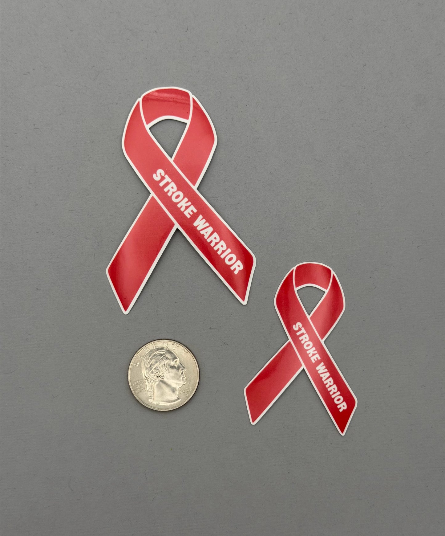 Stroke Warrior Ribbon Sticker or Magnet