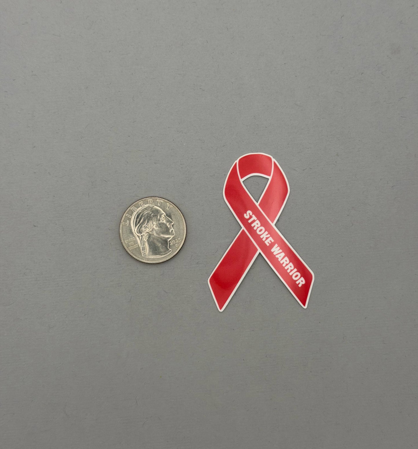 Stroke Warrior Ribbon Sticker or Magnet
