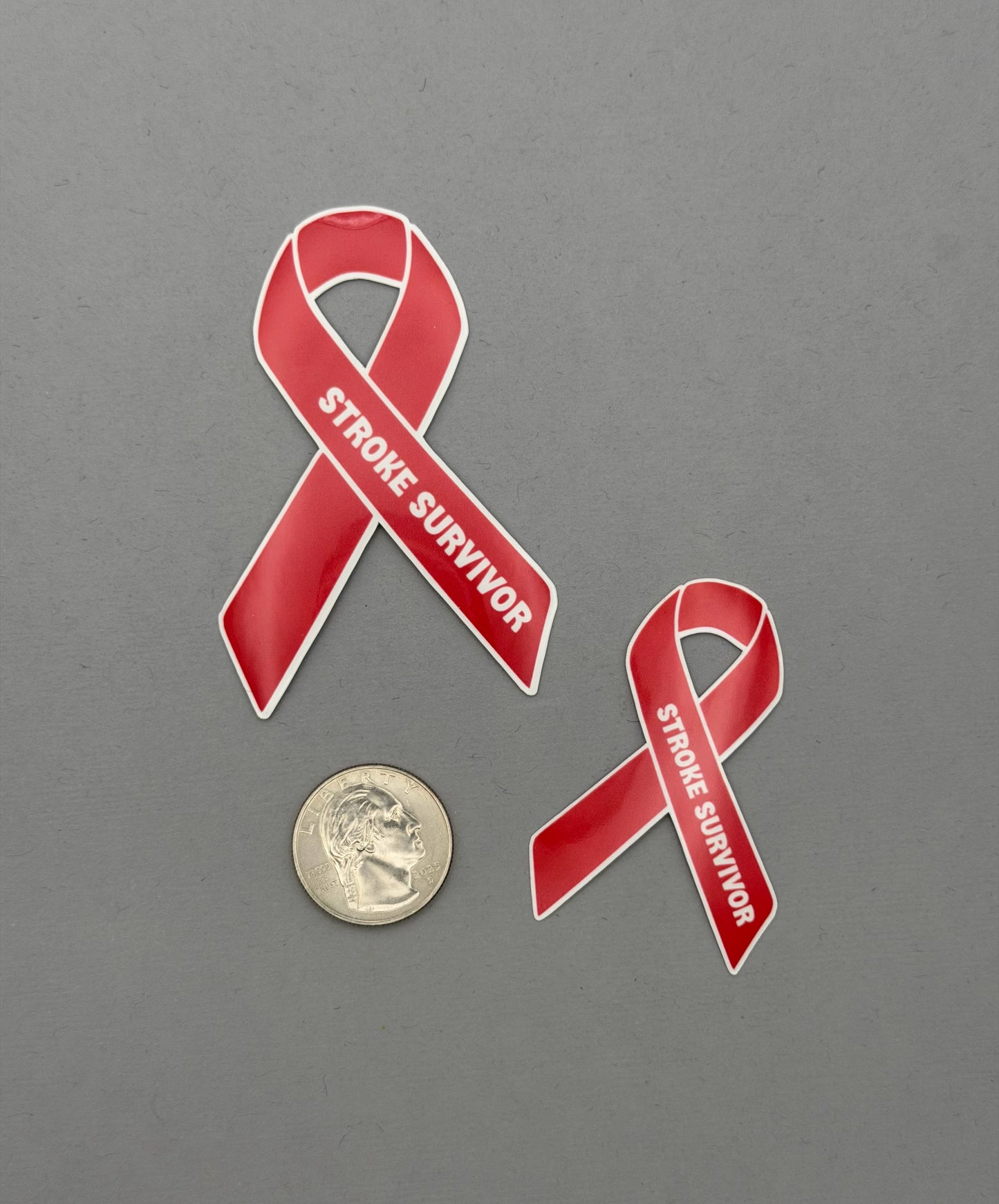 Stroke Survivor Ribbon Sticker or Magnet