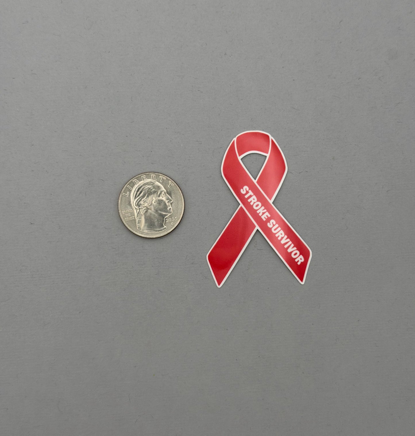 Stroke Survivor Ribbon Sticker or Magnet