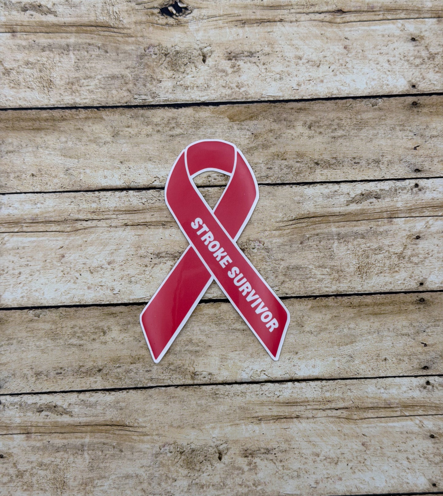 Stroke Survivor Ribbon Sticker or Magnet