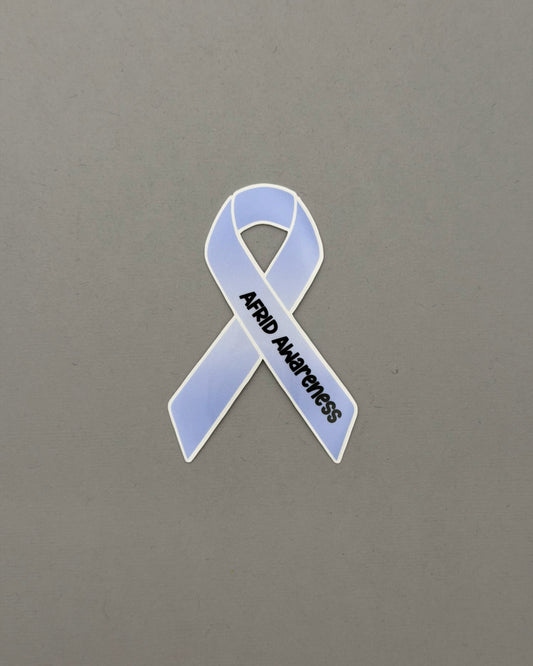 AFRID Awareness Ribbon Sticker or Magnet