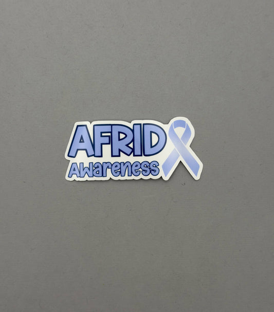 AFRID Awareness with Ribbon Sticker or Magnet