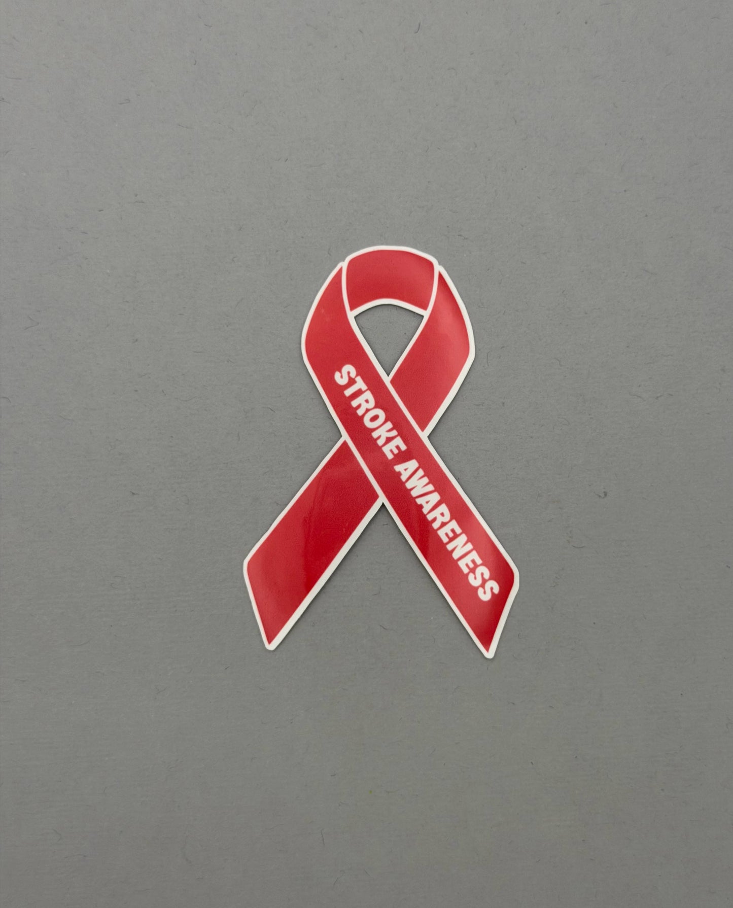 Stroke Awareness Ribbon Sticker or Magnet