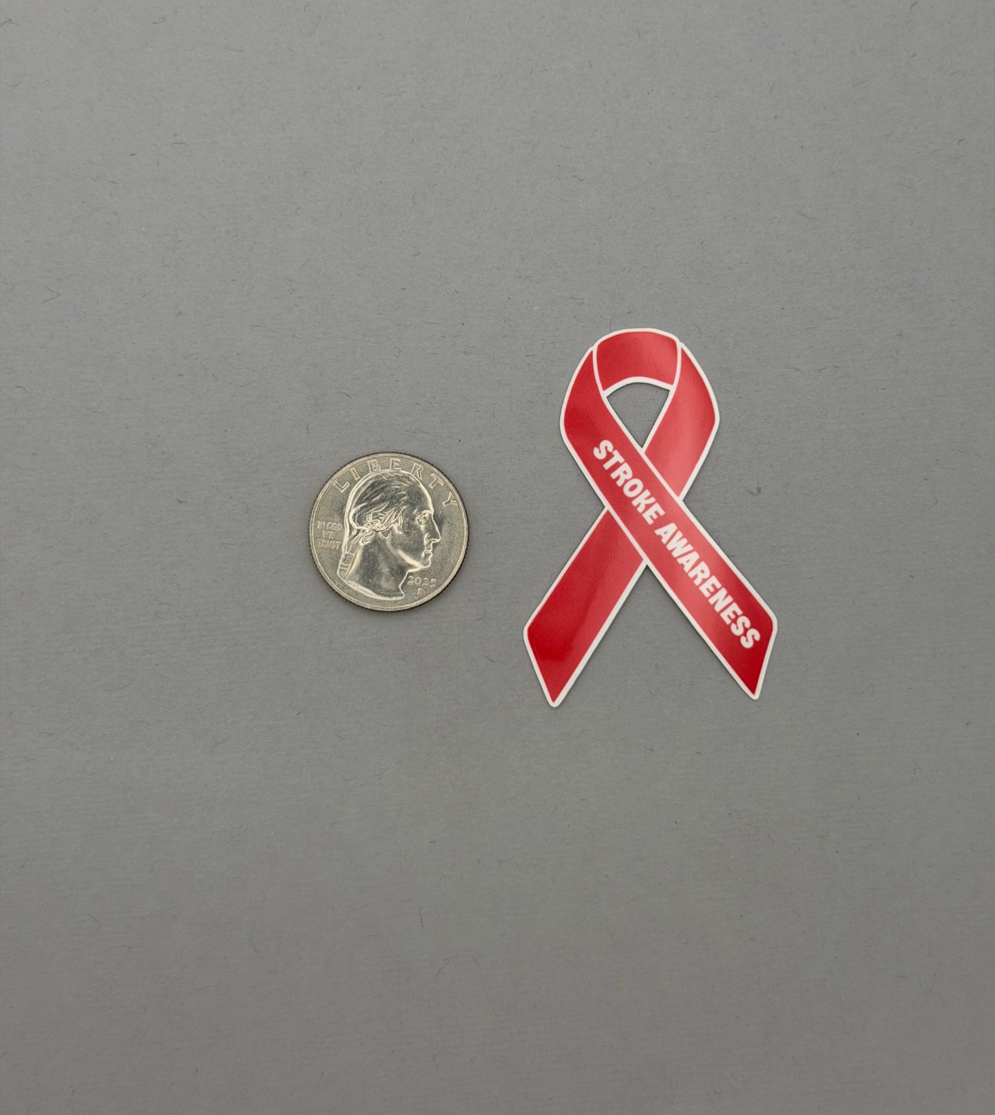 Stroke Awareness Ribbon Sticker or Magnet