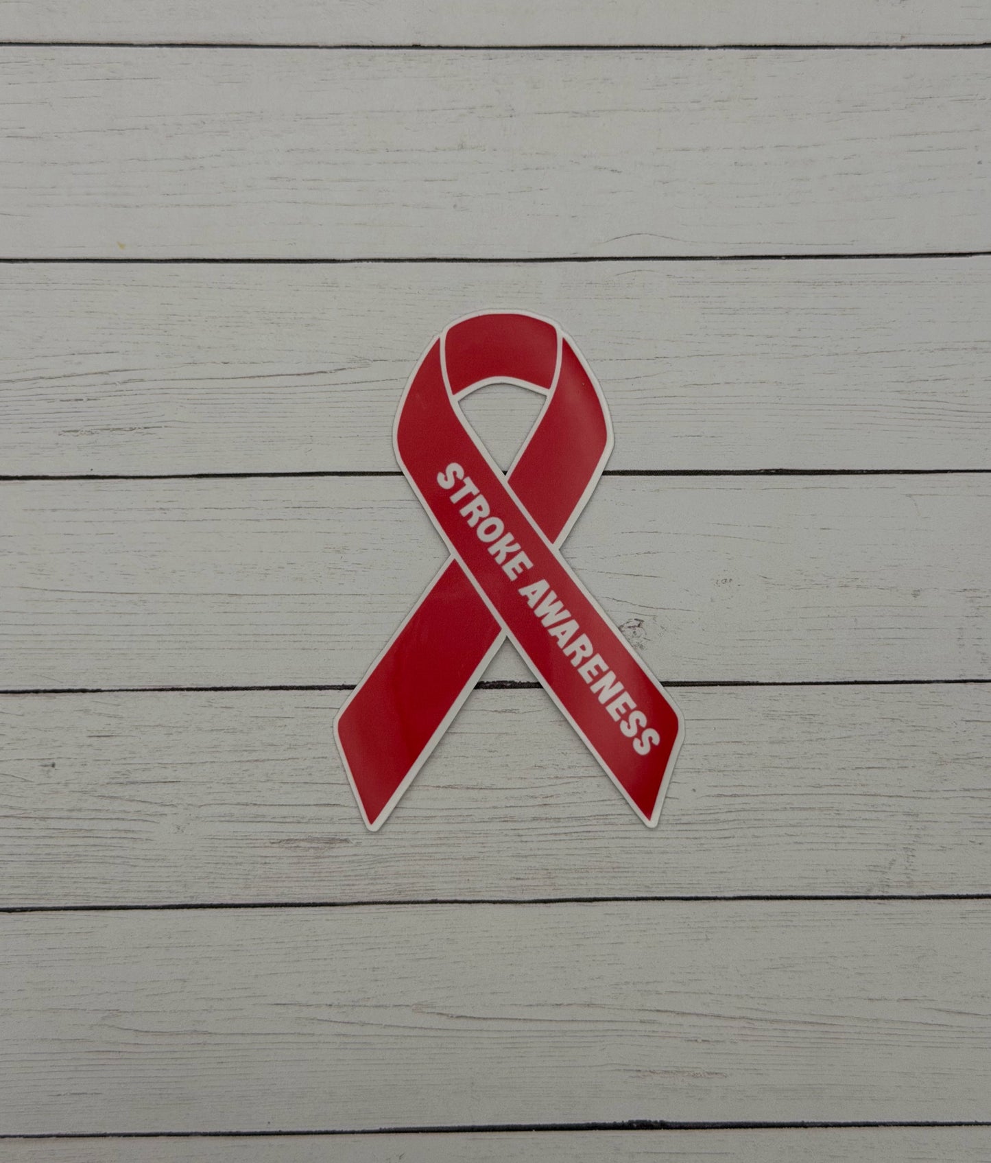 Stroke Awareness Ribbon Sticker or Magnet