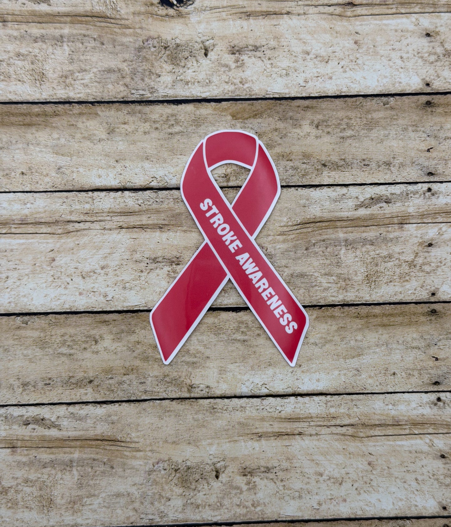 Stroke Awareness Ribbon Sticker or Magnet