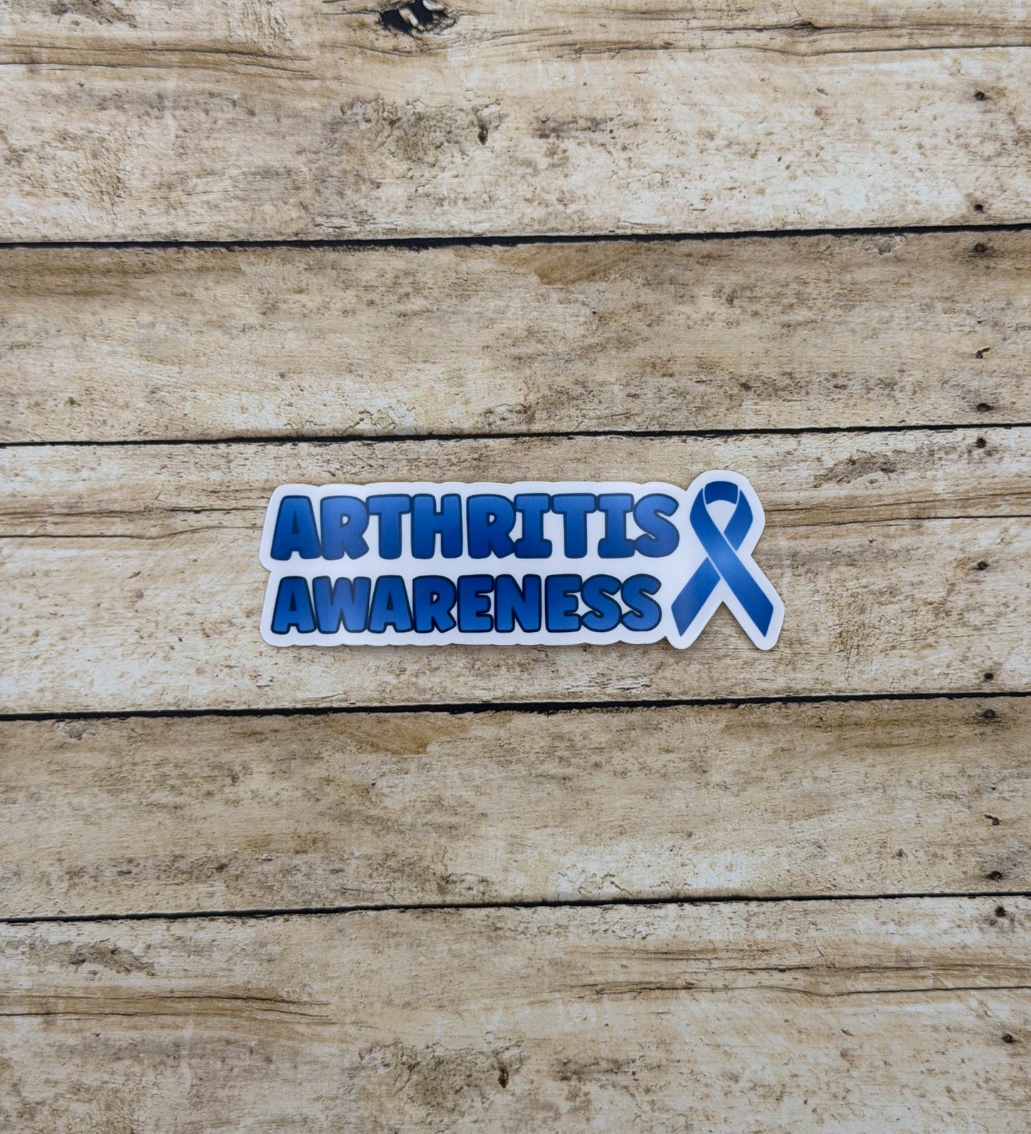 Arthritis Awareness with Ribbon Sticker or Magnet