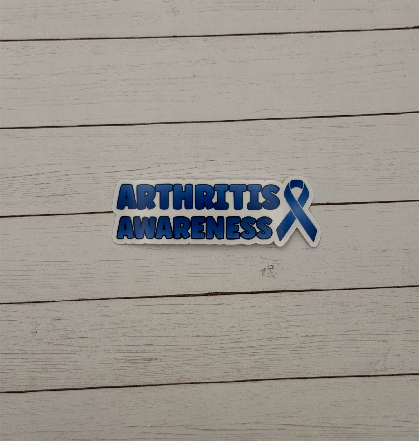 Arthritis Awareness with Ribbon Sticker or Magnet
