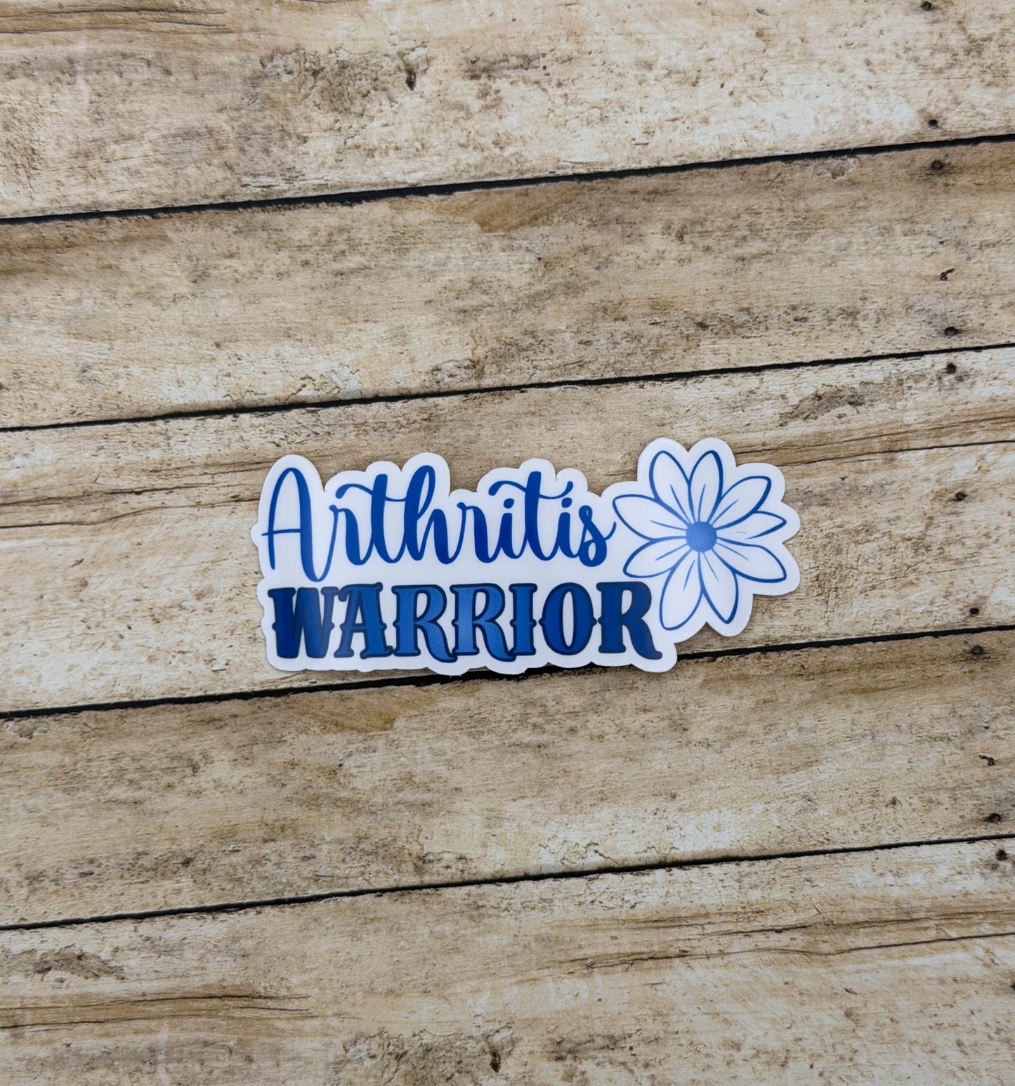 Arthritis Warrior Flower Sticker or Magnet