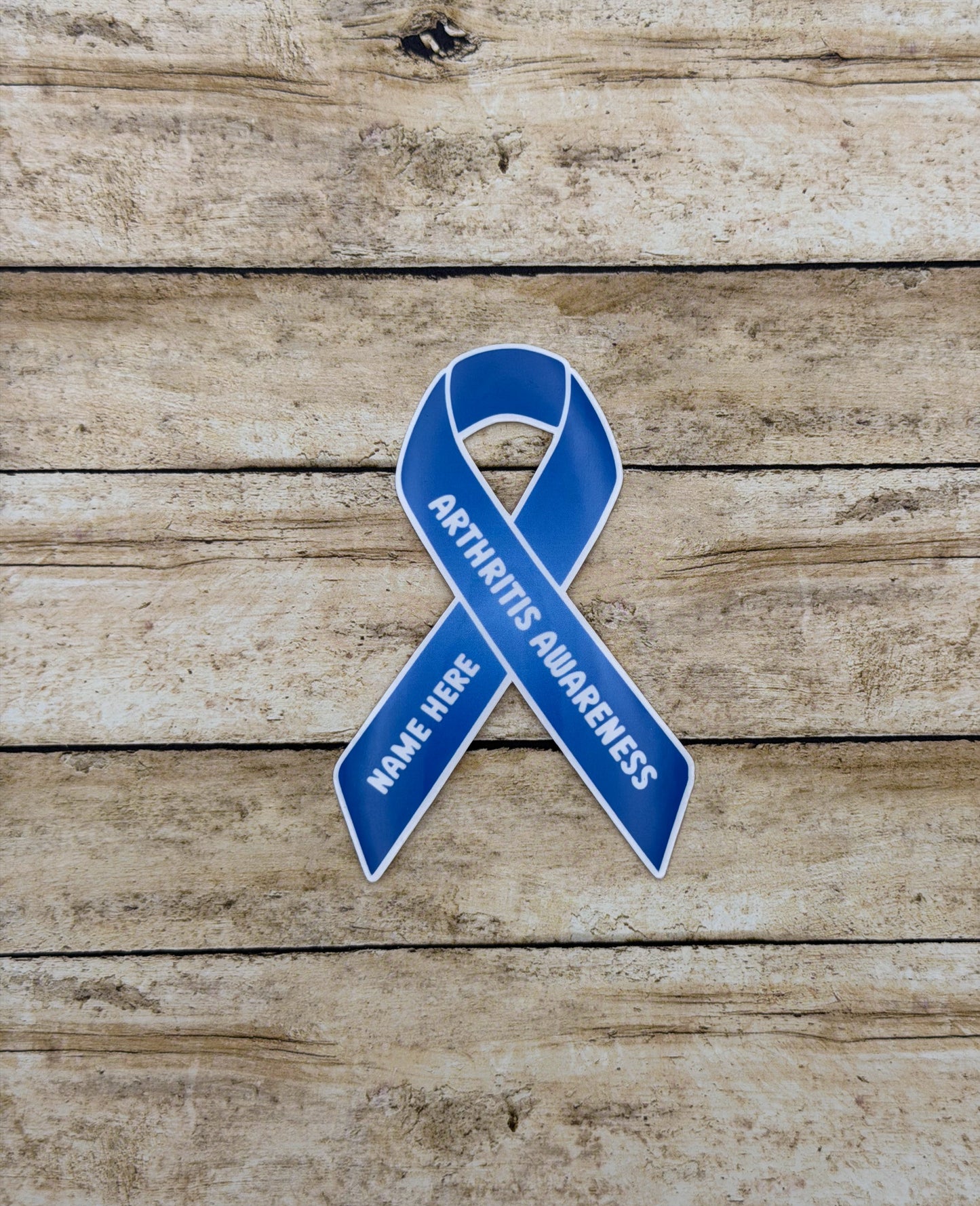 Arthritis Awareness Custom Ribbon Sticker or Magnet