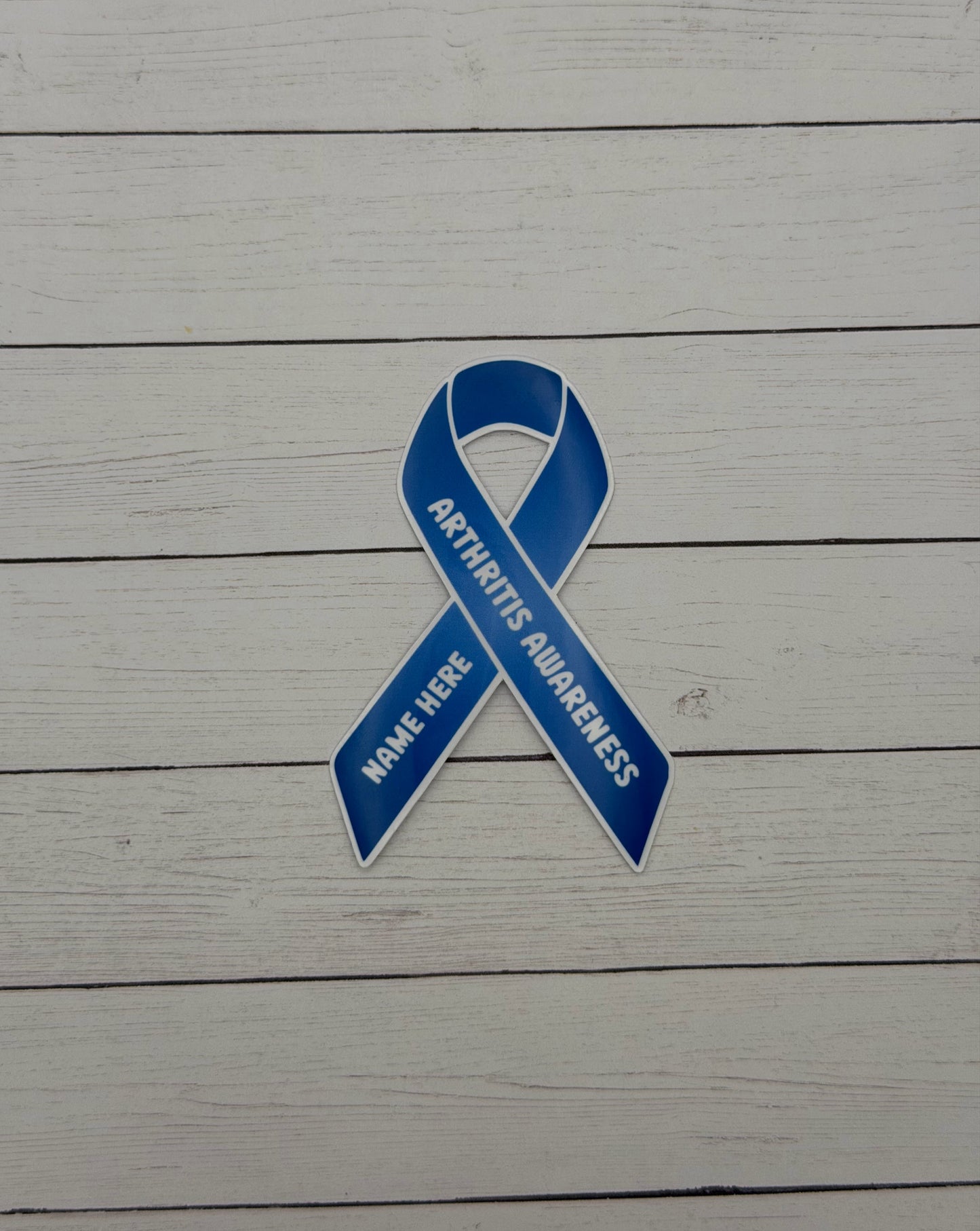 Arthritis Awareness Custom Ribbon Sticker or Magnet