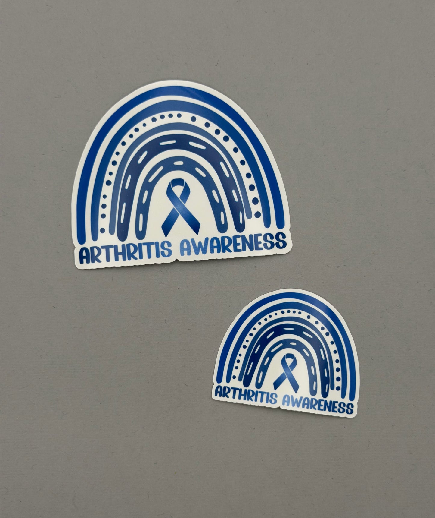 Arthritis Awareness Rainbow Sticker or Magnet