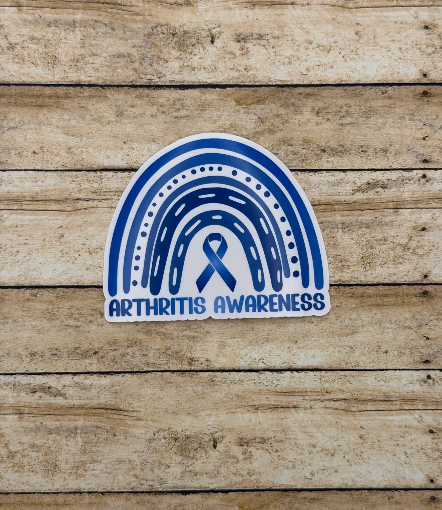 Arthritis Awareness Rainbow Sticker or Magnet