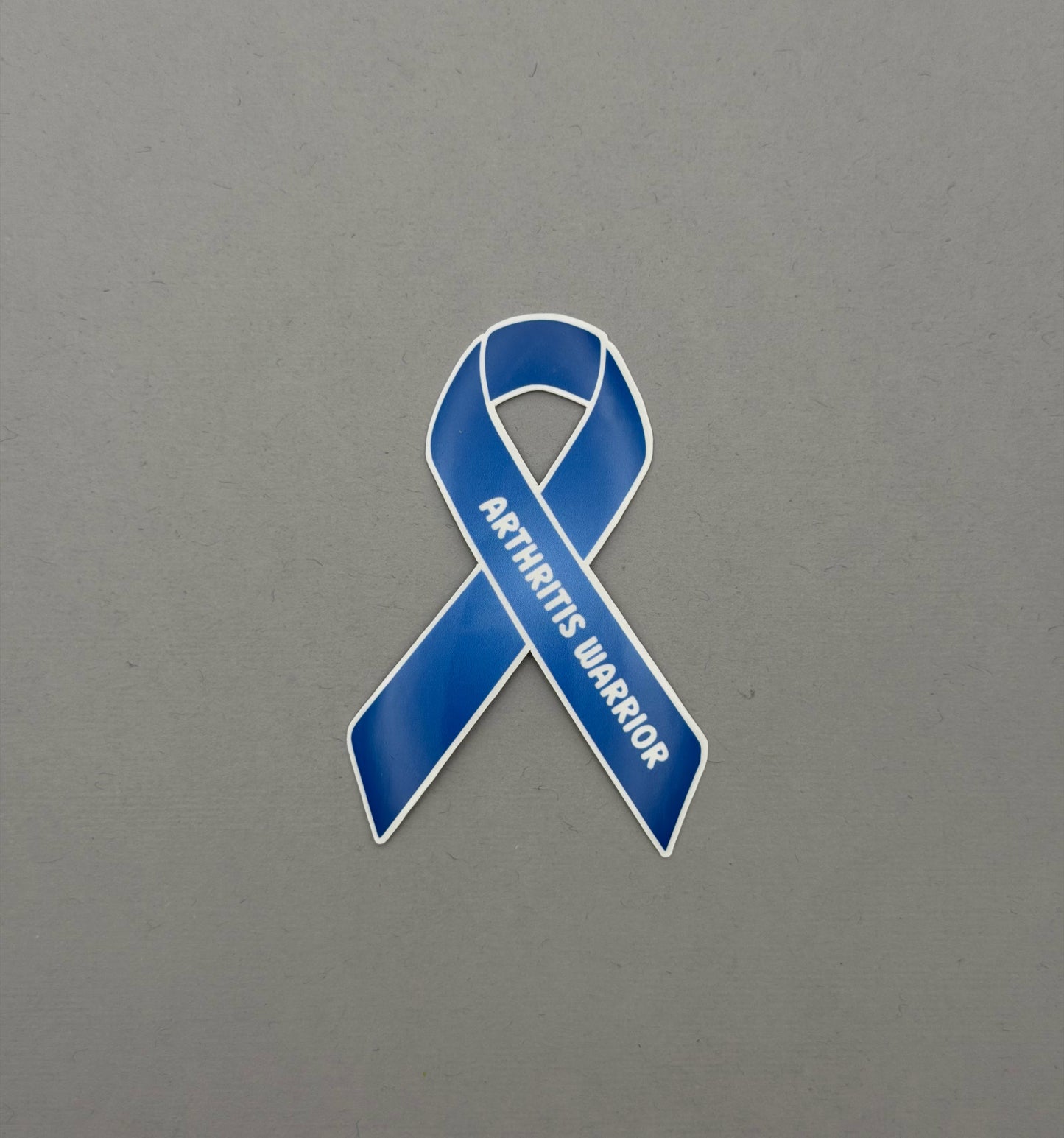 Arthritis Warrior Ribbon Sticker or Magnet