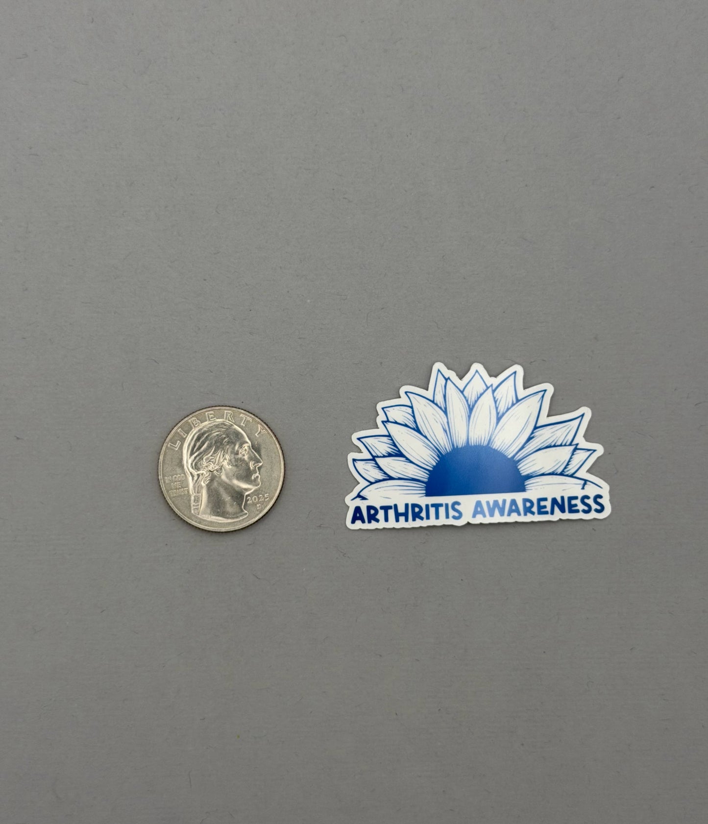 Arthritis Awareness Sunflower Sticker or Magnet