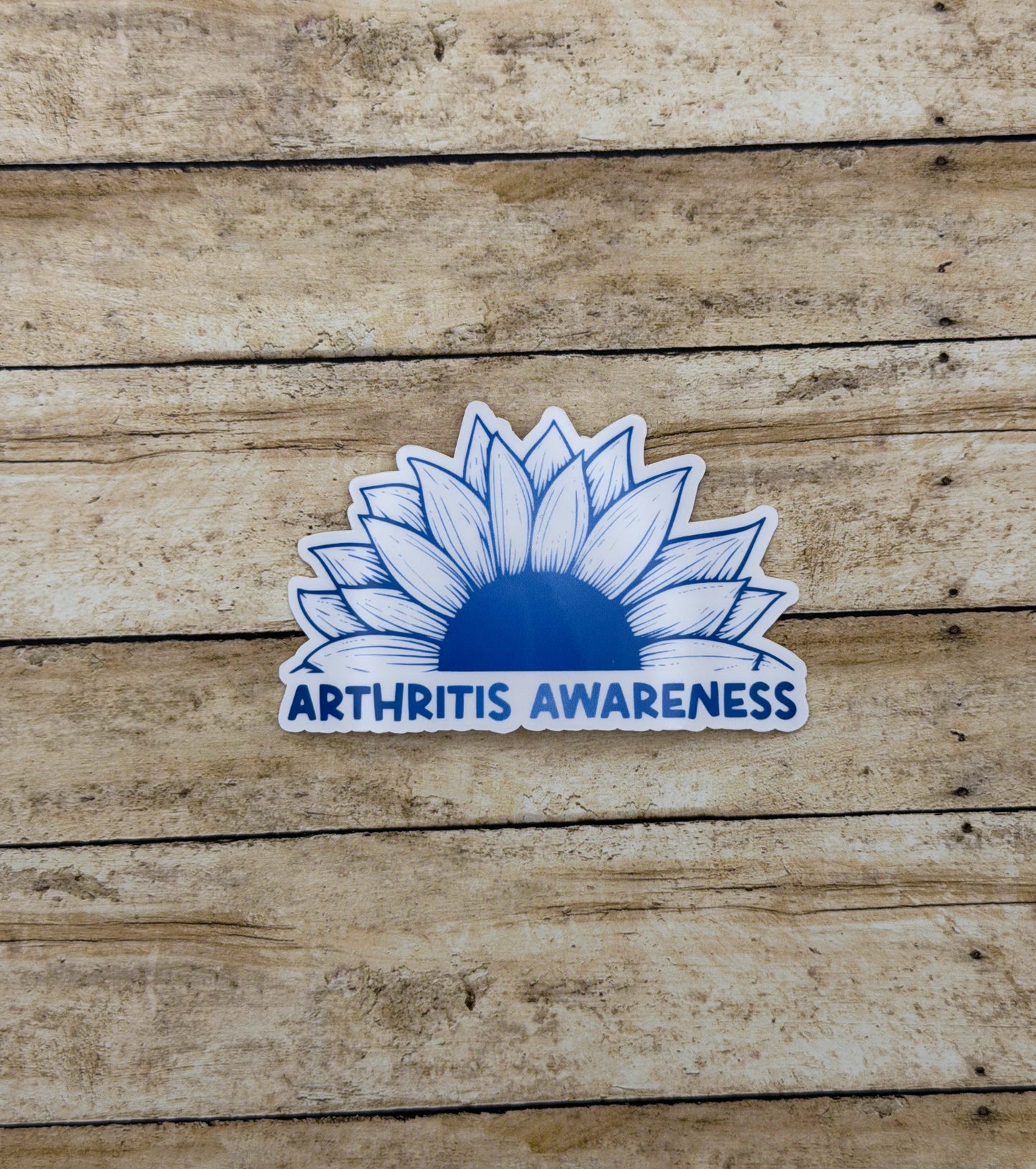Arthritis Awareness Sunflower Sticker or Magnet