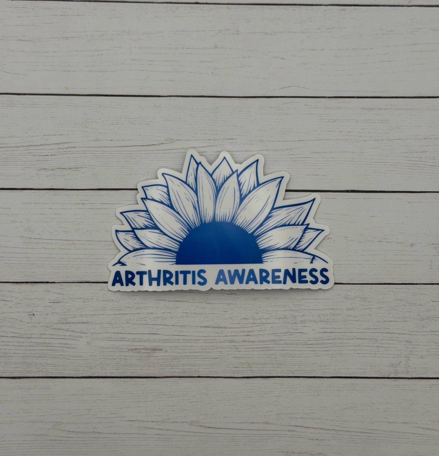 Arthritis Awareness Sunflower Sticker or Magnet