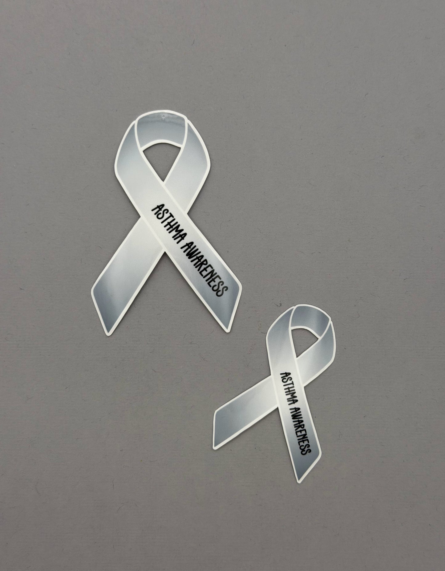 Asthma Awareness Ribbon Sticker or Magnet