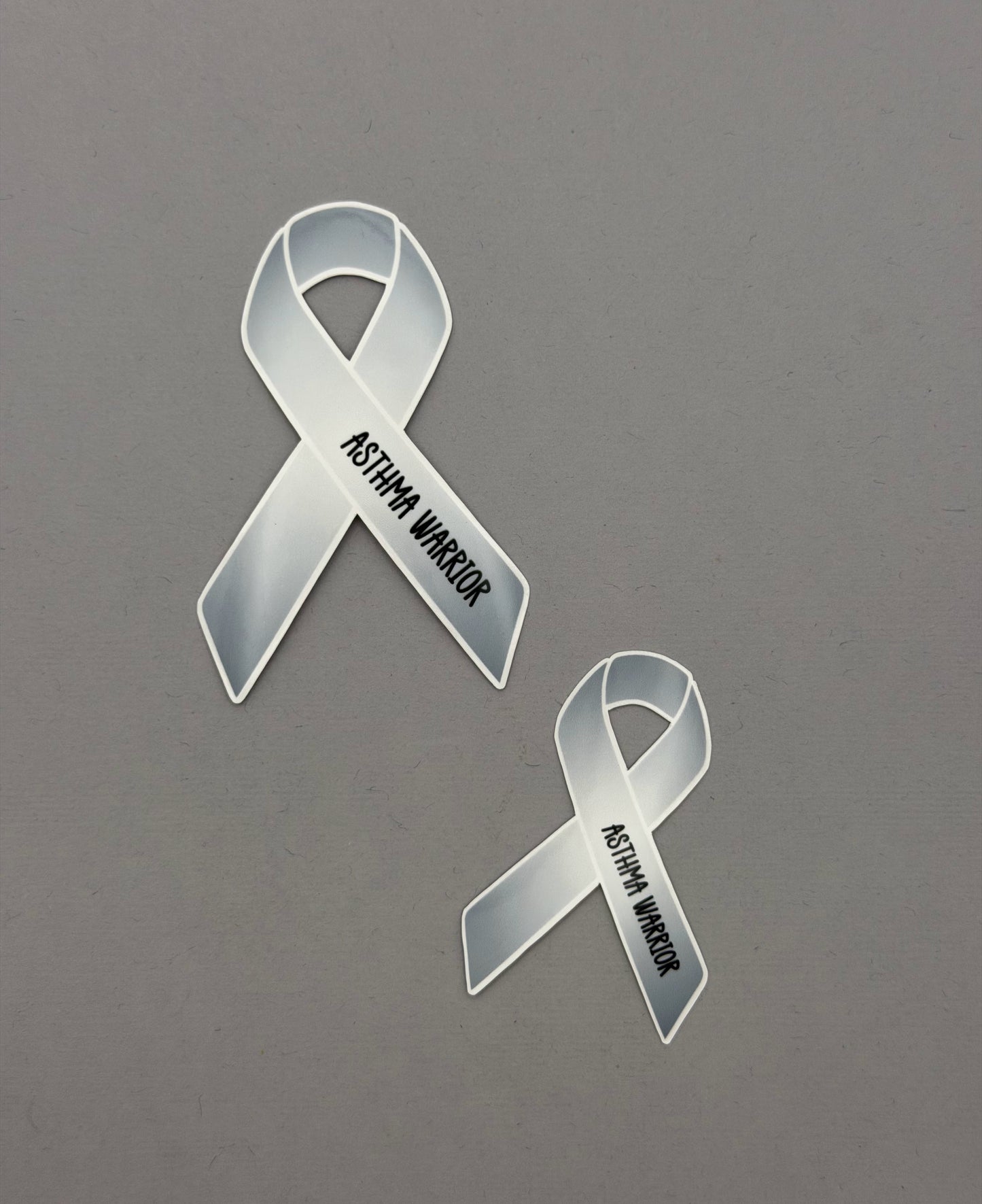 Asthma Warrior Ribbon Sticker or Magnet
