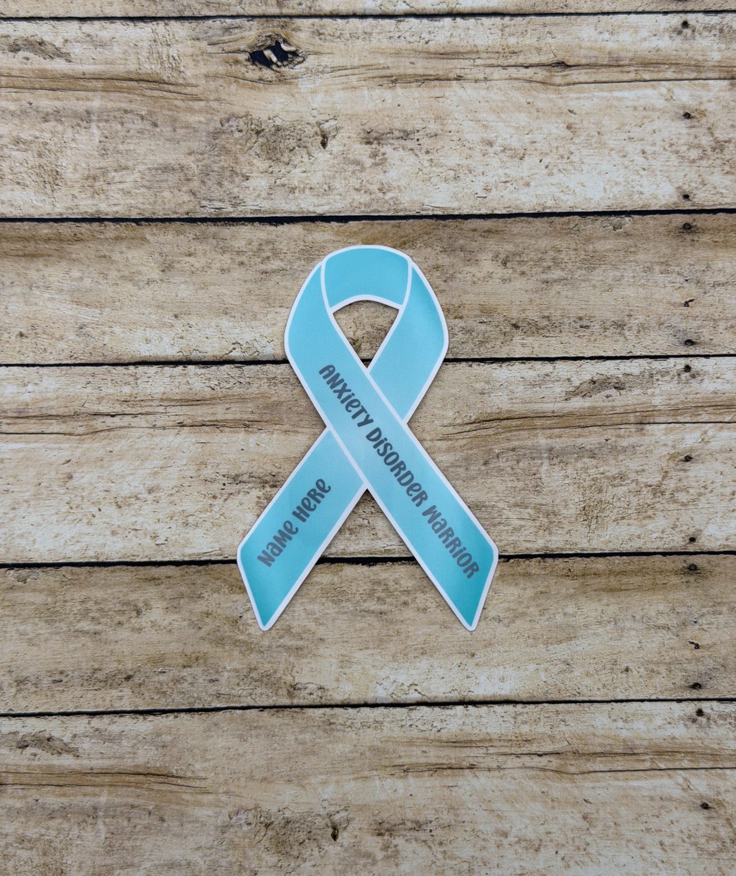 Anxiety Disorder Warrior Custom Sticker or Magnet