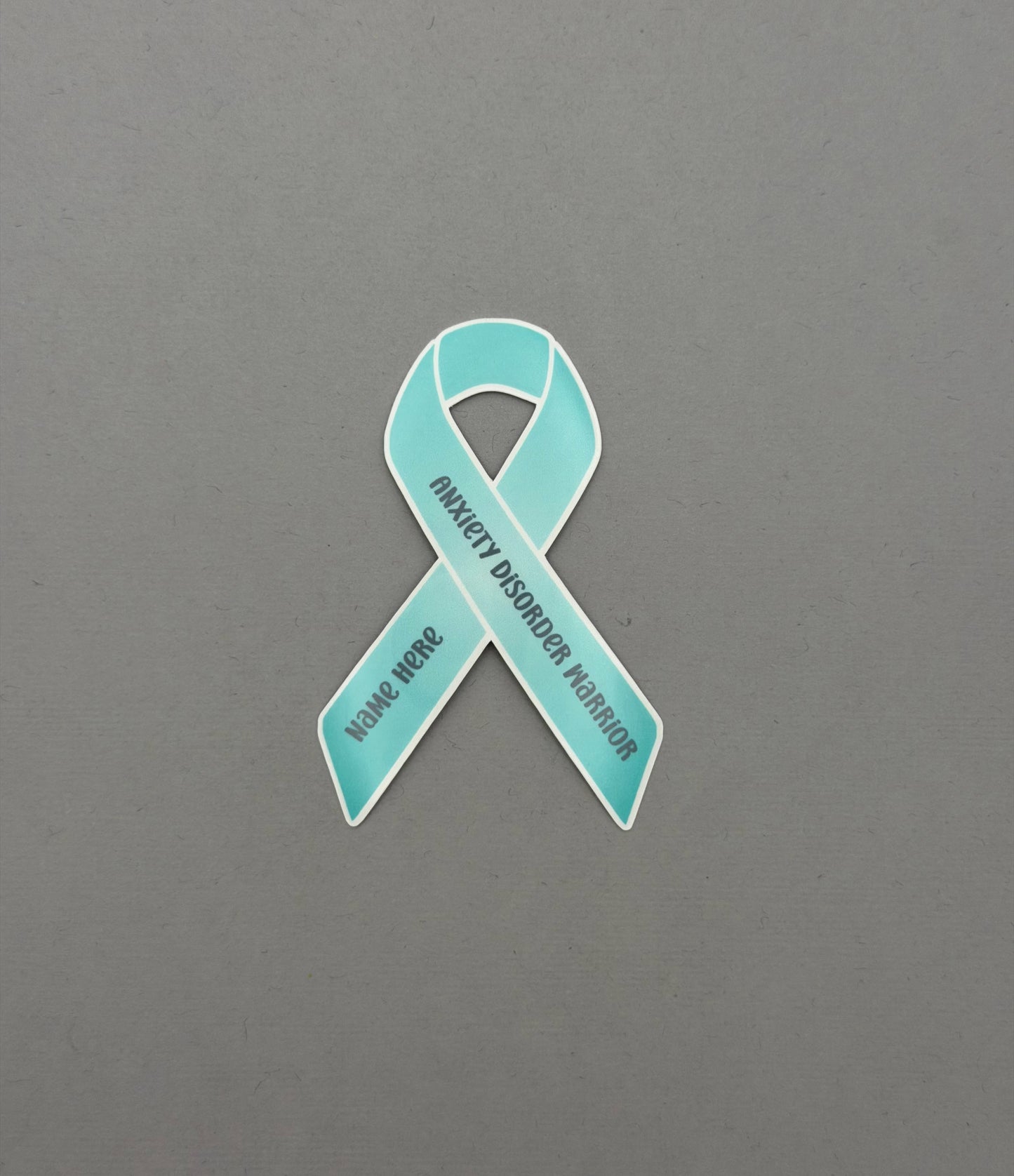 Anxiety Disorder Warrior Custom Sticker or Magnet