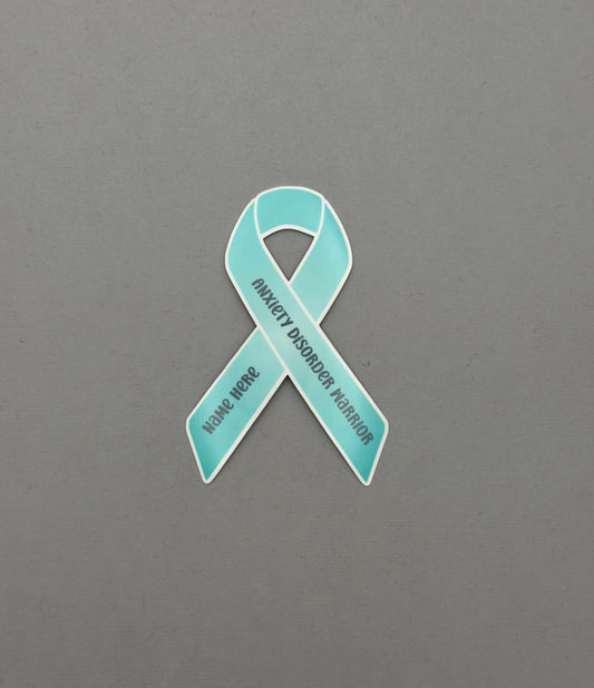 Anxiety Disorder Warrior Custom Sticker or Magnet