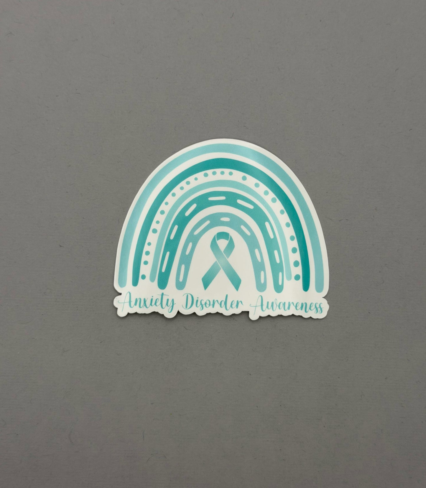 Anxiety Disorder Awareness Rainbow Sticker or Magnet