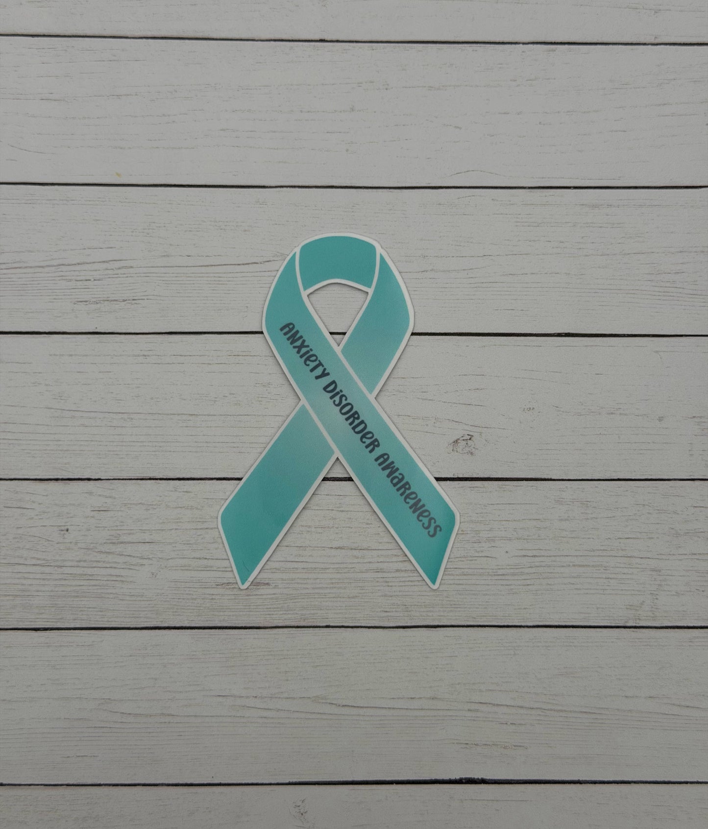Anxiety Disorder Awareness Ribbon Sticker or Magnet