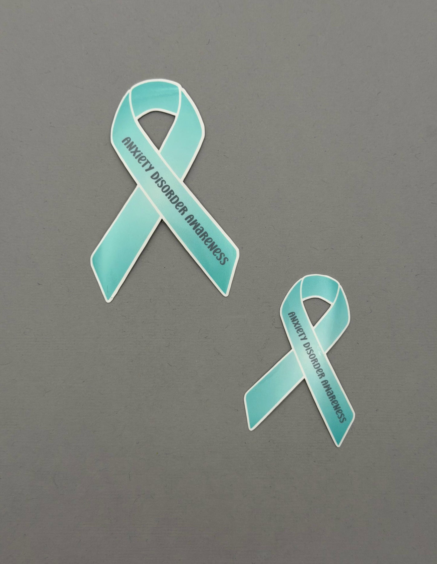 Anxiety Disorder Awareness Ribbon Sticker or Magnet