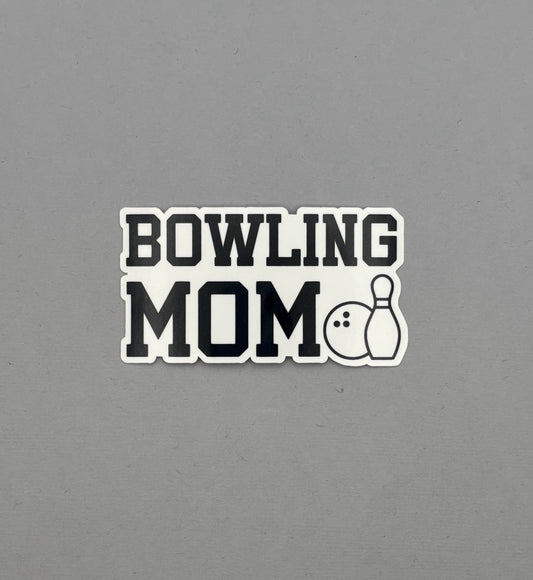 Bowling Mom Sticker