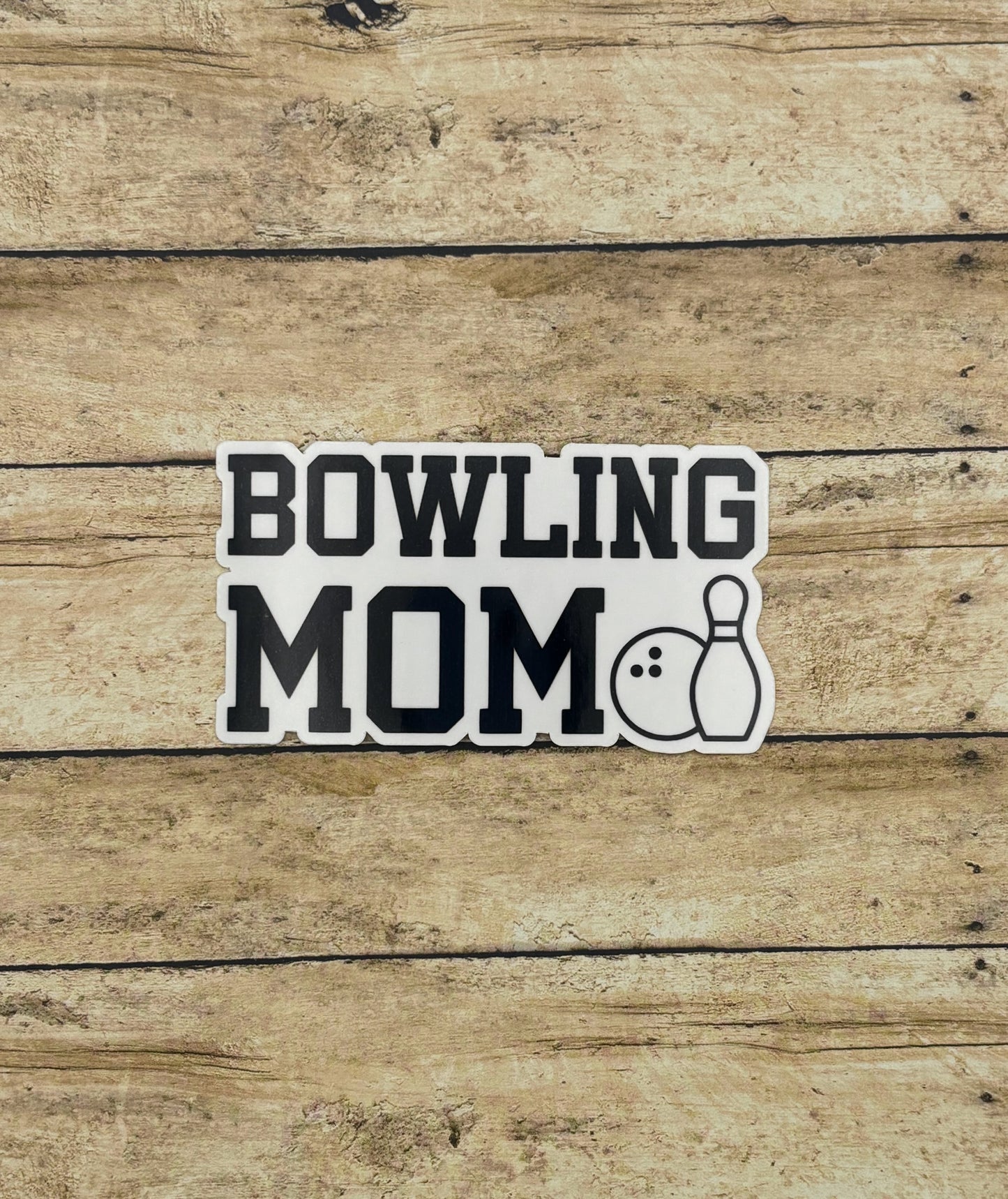 Bowling Mom Sticker