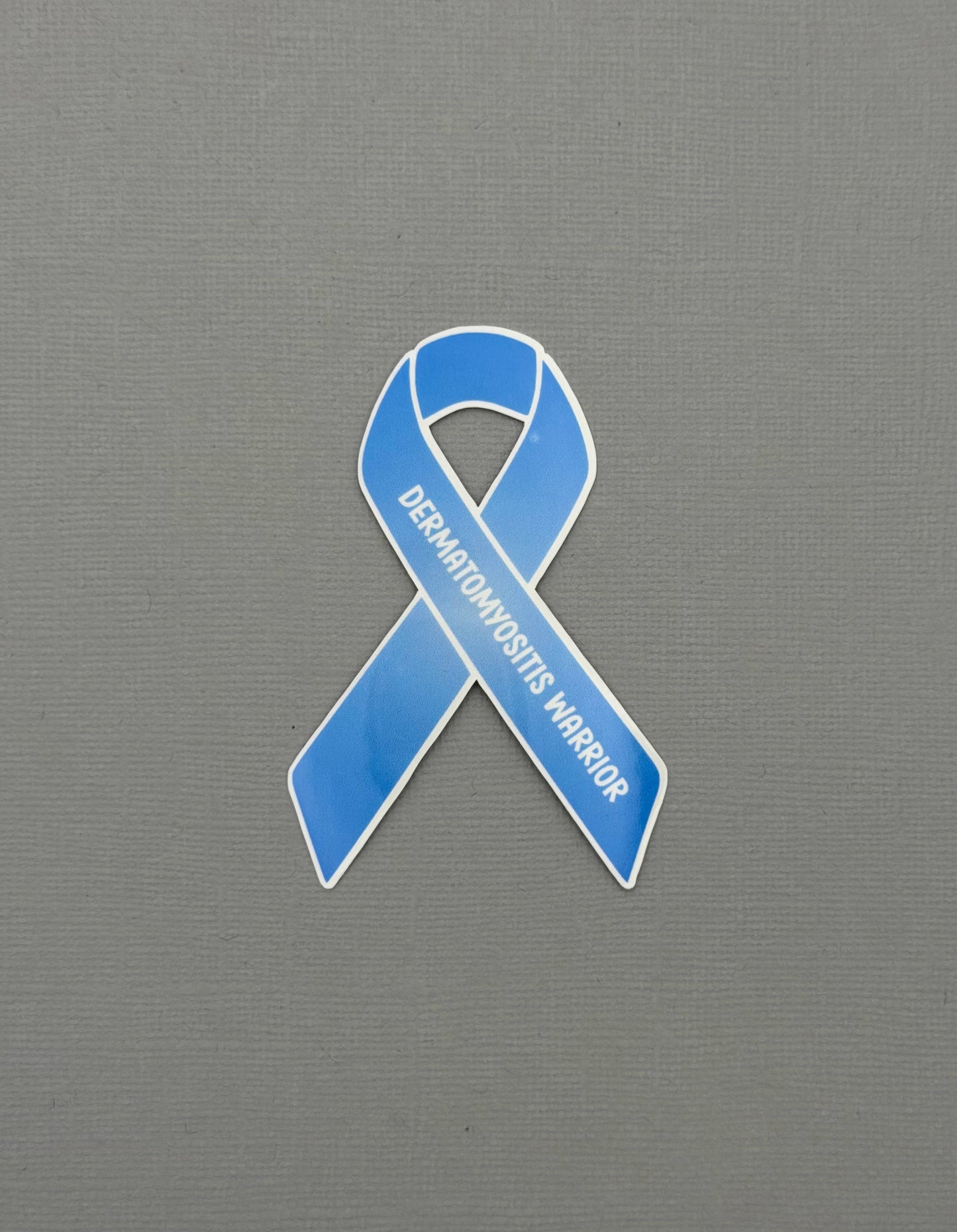 Dermatomyositis Warrior Ribbon Sticker or Magnet