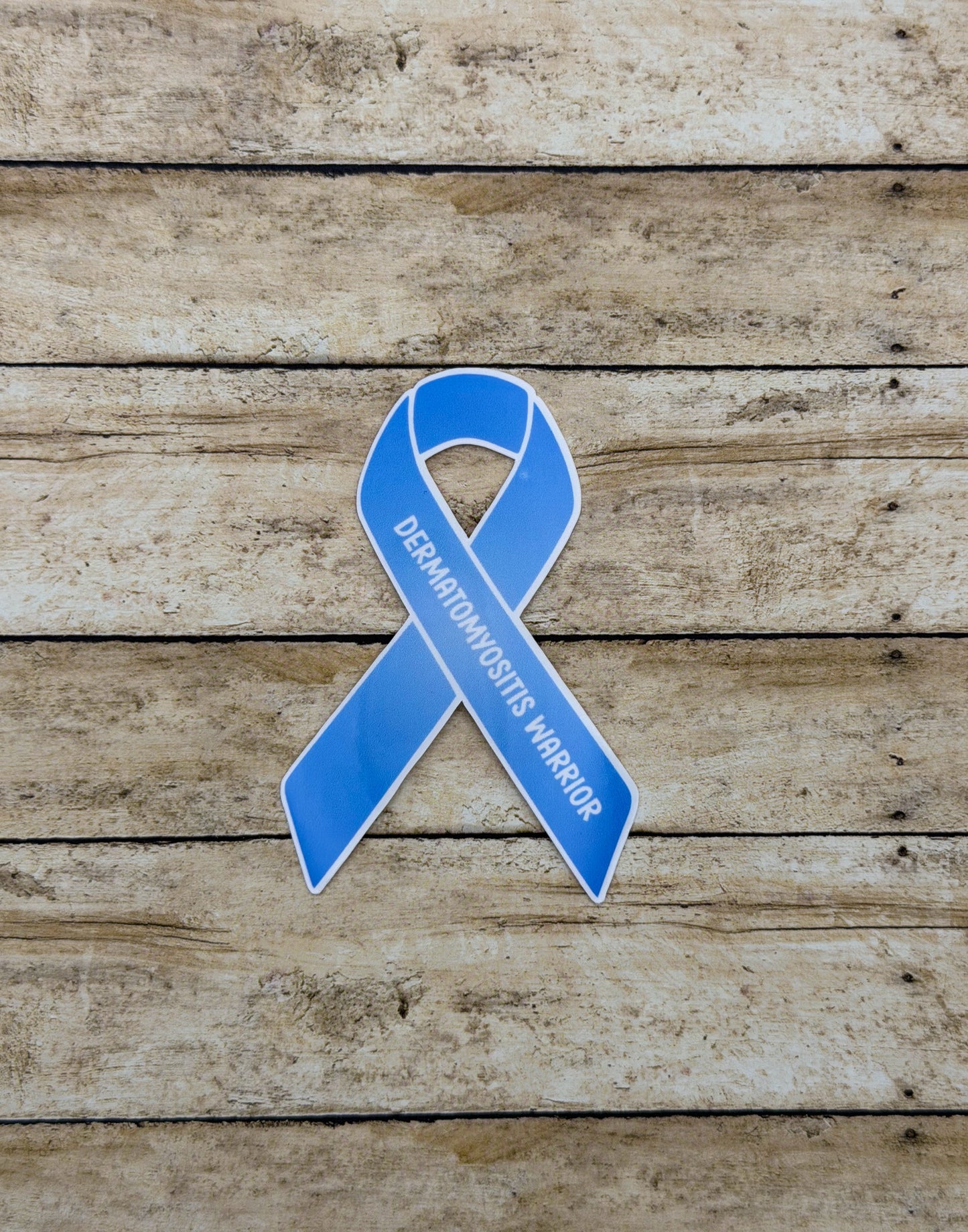 Dermatomyositis Warrior Ribbon Sticker or Magnet