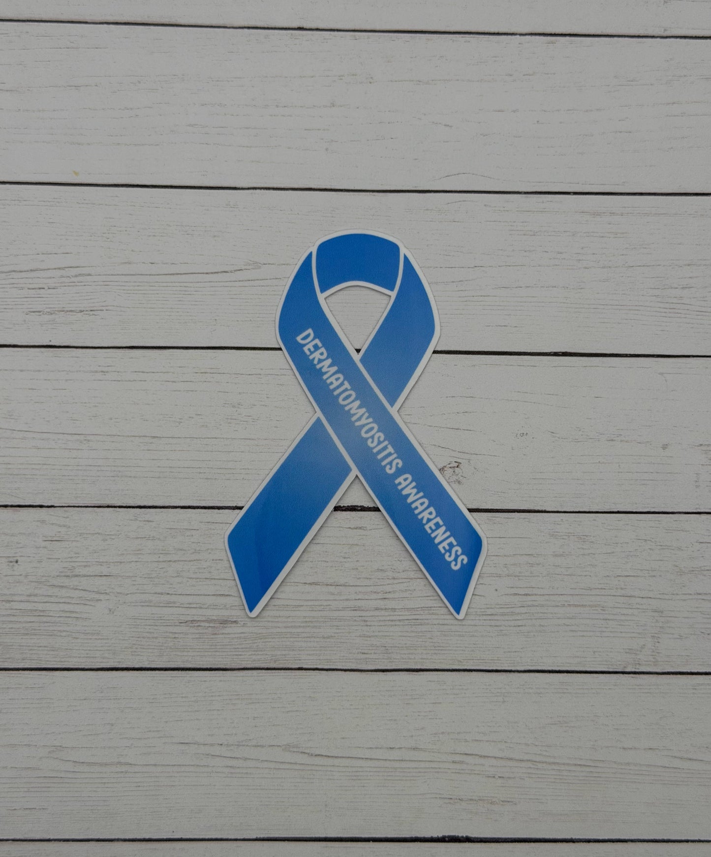Dermatomyositis Awareness Ribbon Sticker or Magnet