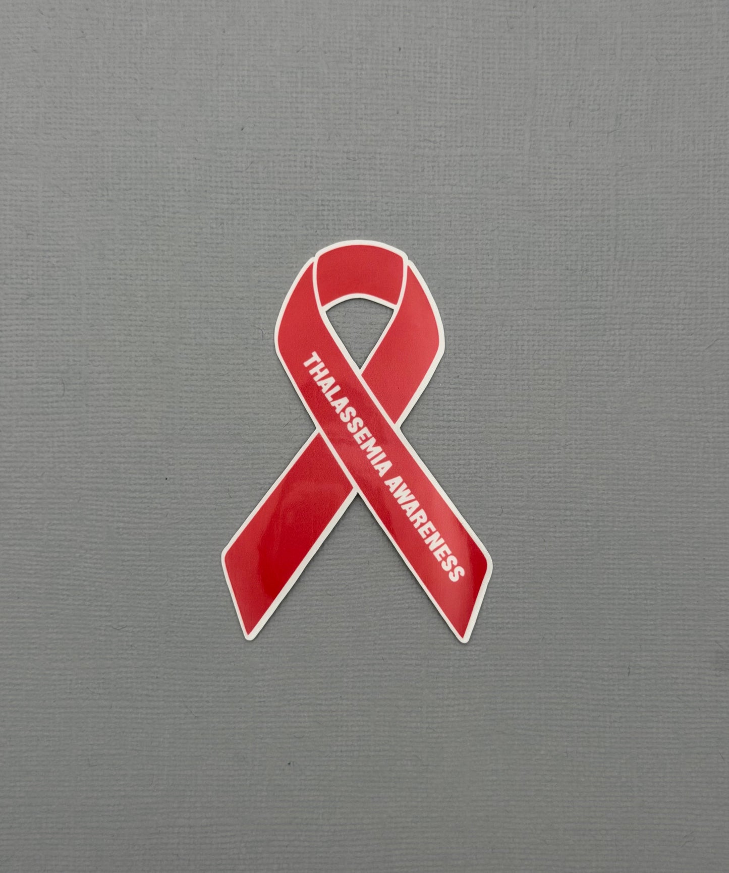 Thalassemia Awareness Ribbon Sticker or Magnet