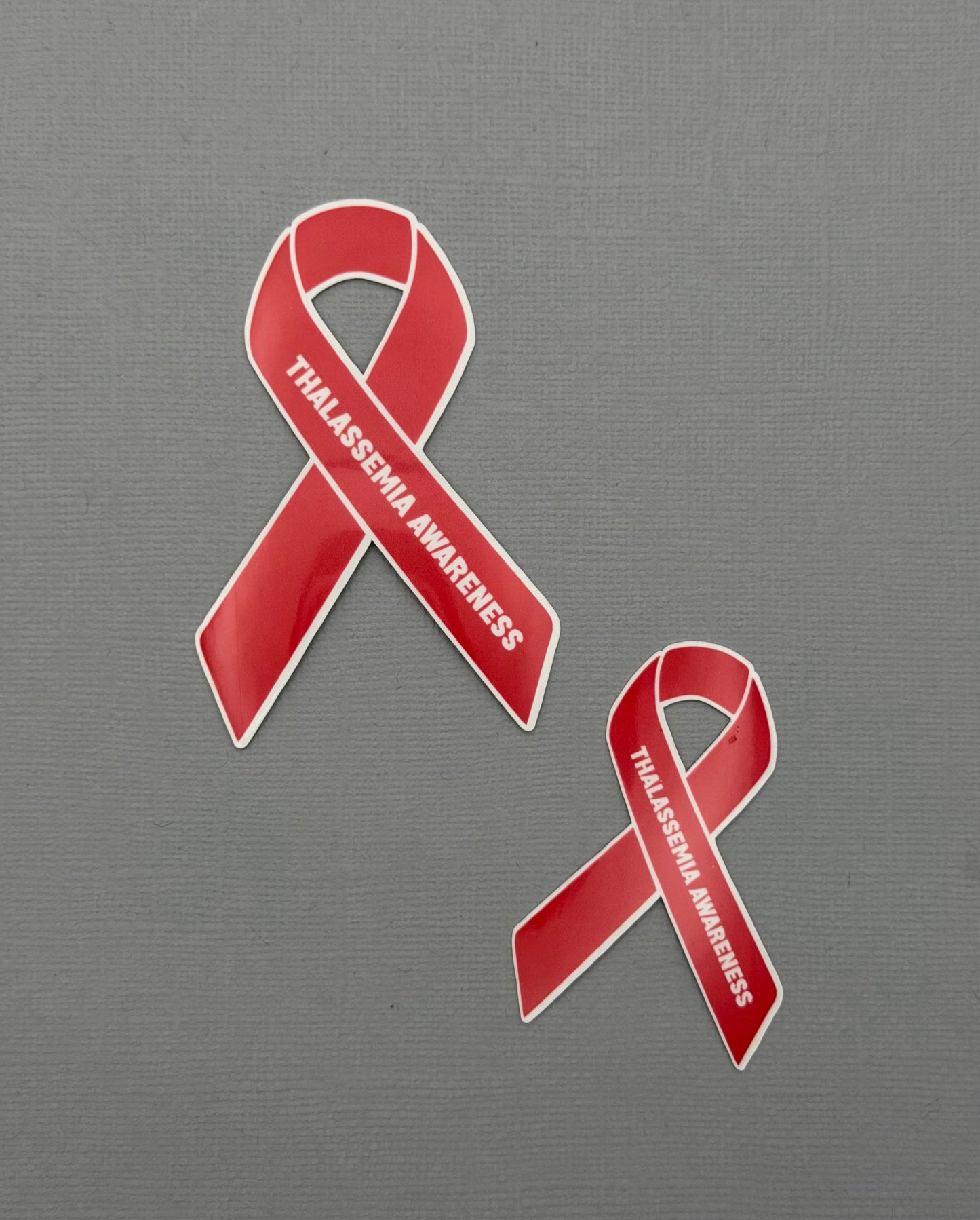 Thalassemia Awareness Ribbon Sticker or Magnet