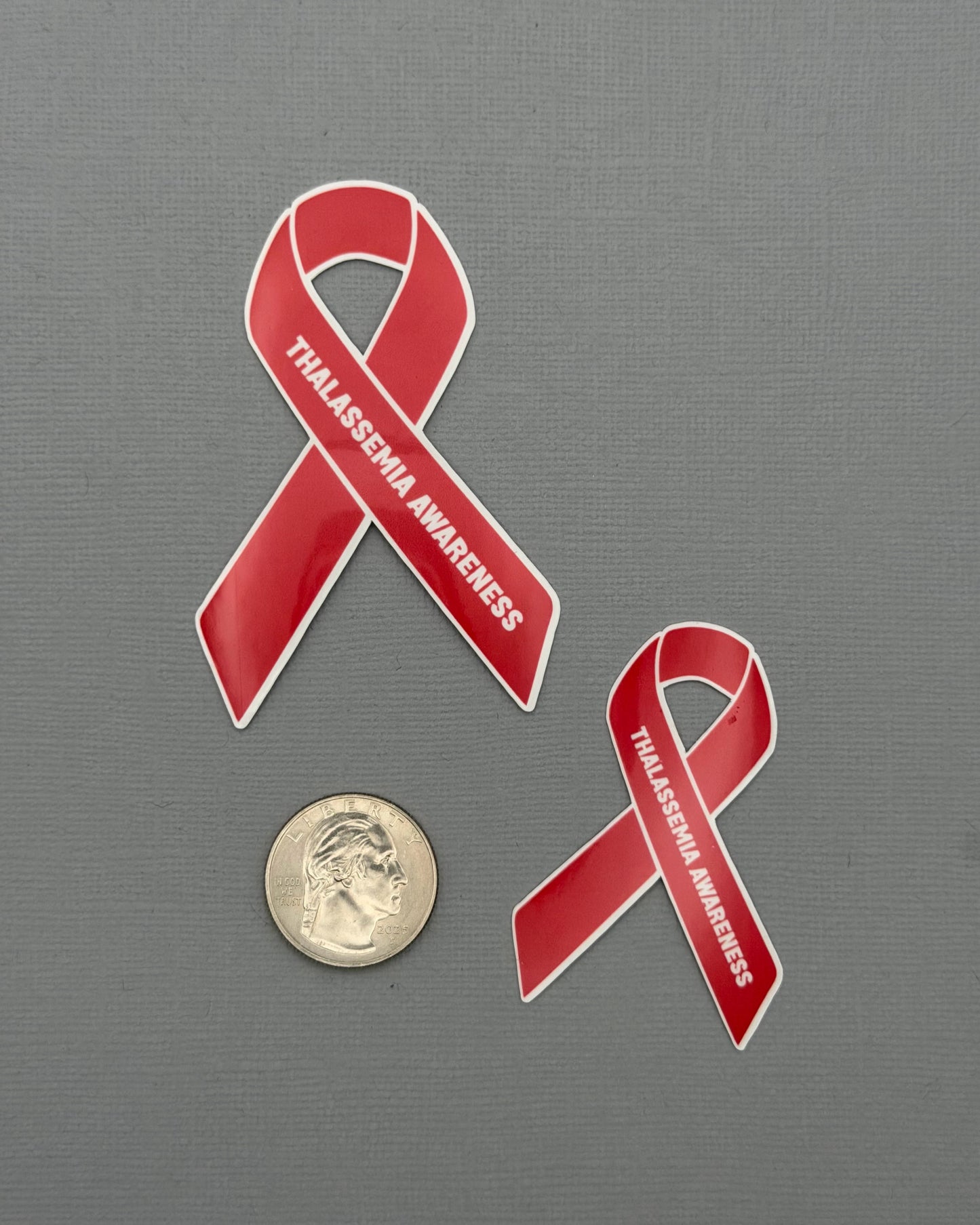 Thalassemia Awareness Ribbon Sticker or Magnet