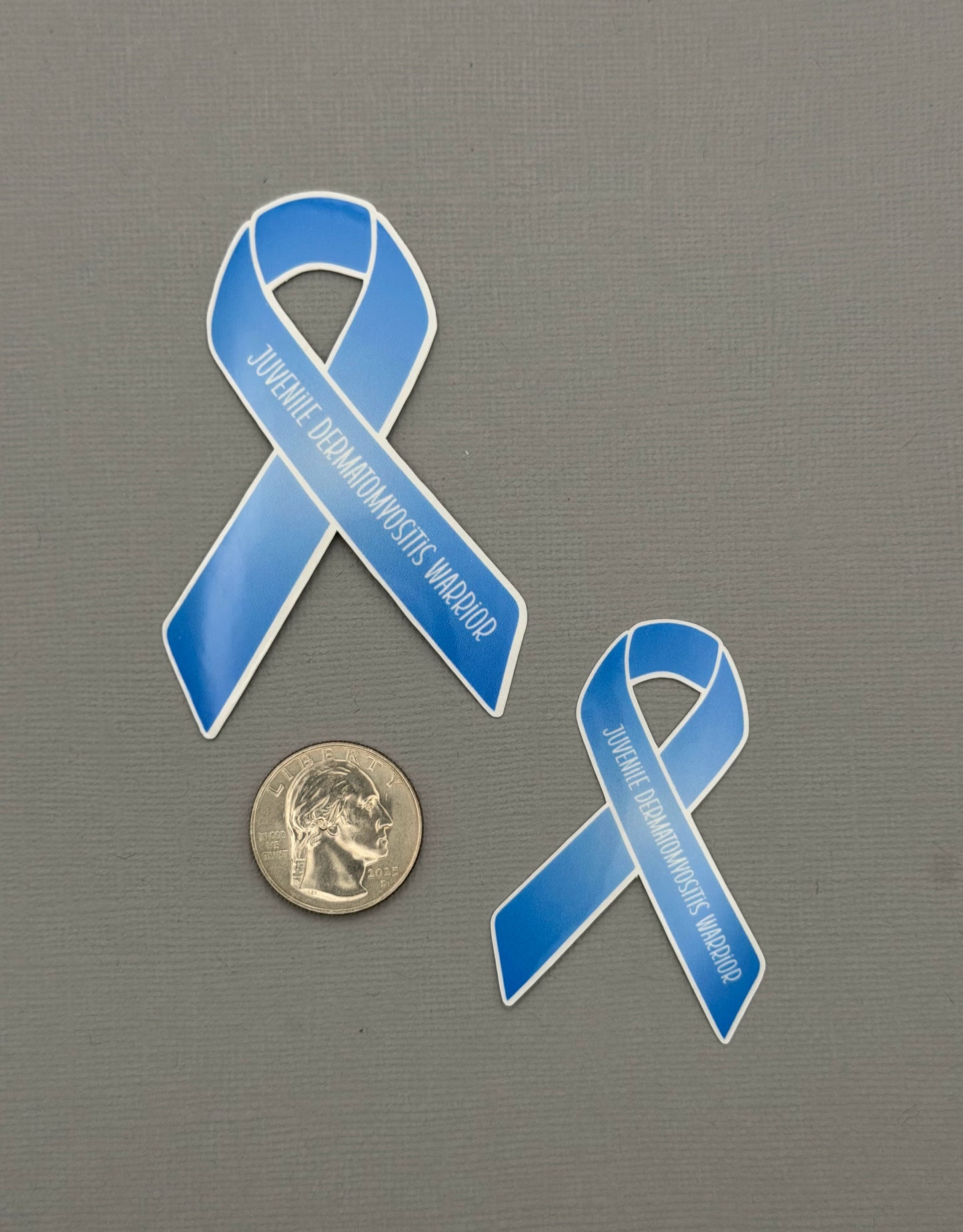 Juvenile Dermatomyositis Warrior Ribbon Sticker or Magnet