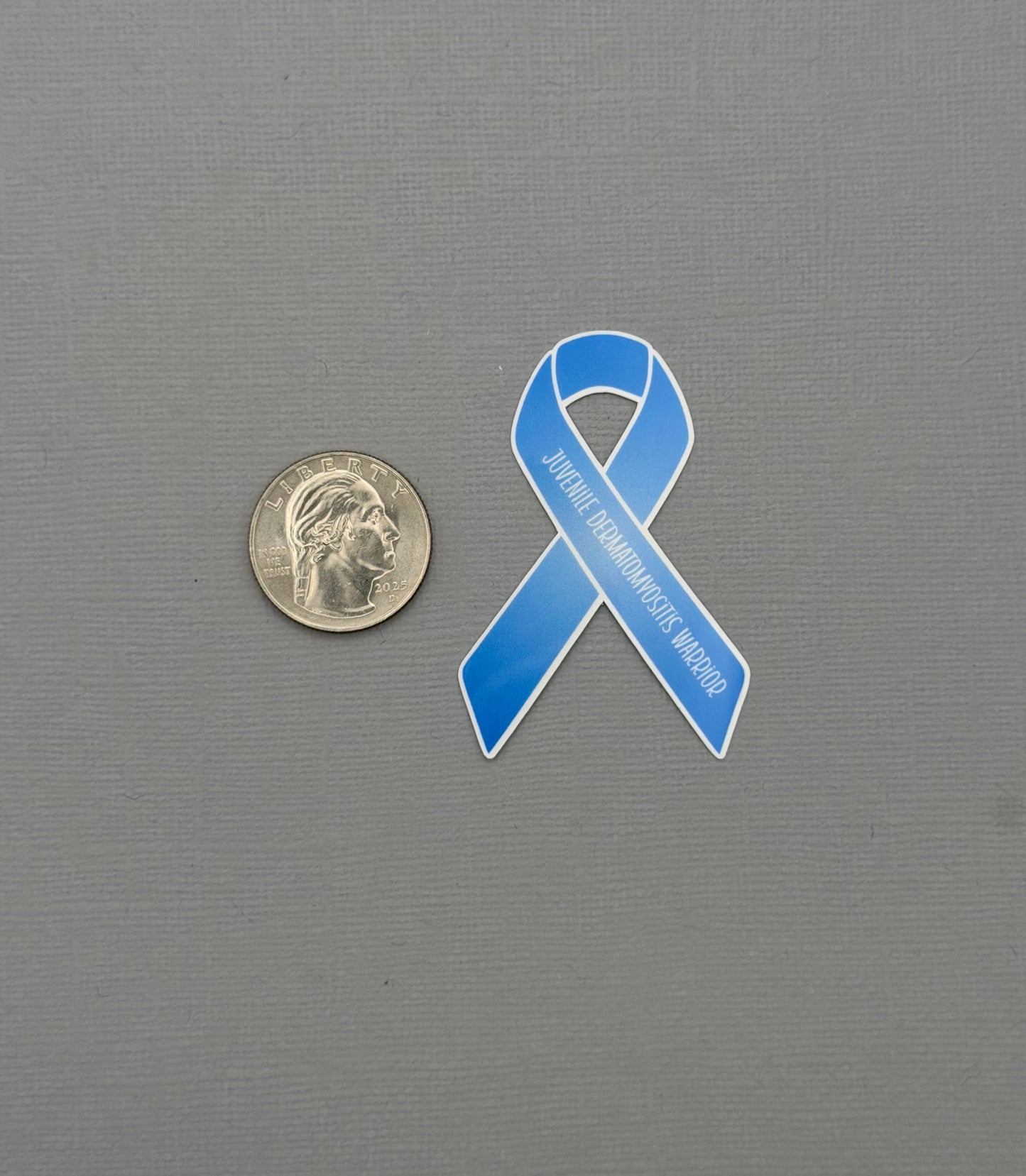 Juvenile Dermatomyositis Warrior Ribbon Sticker or Magnet