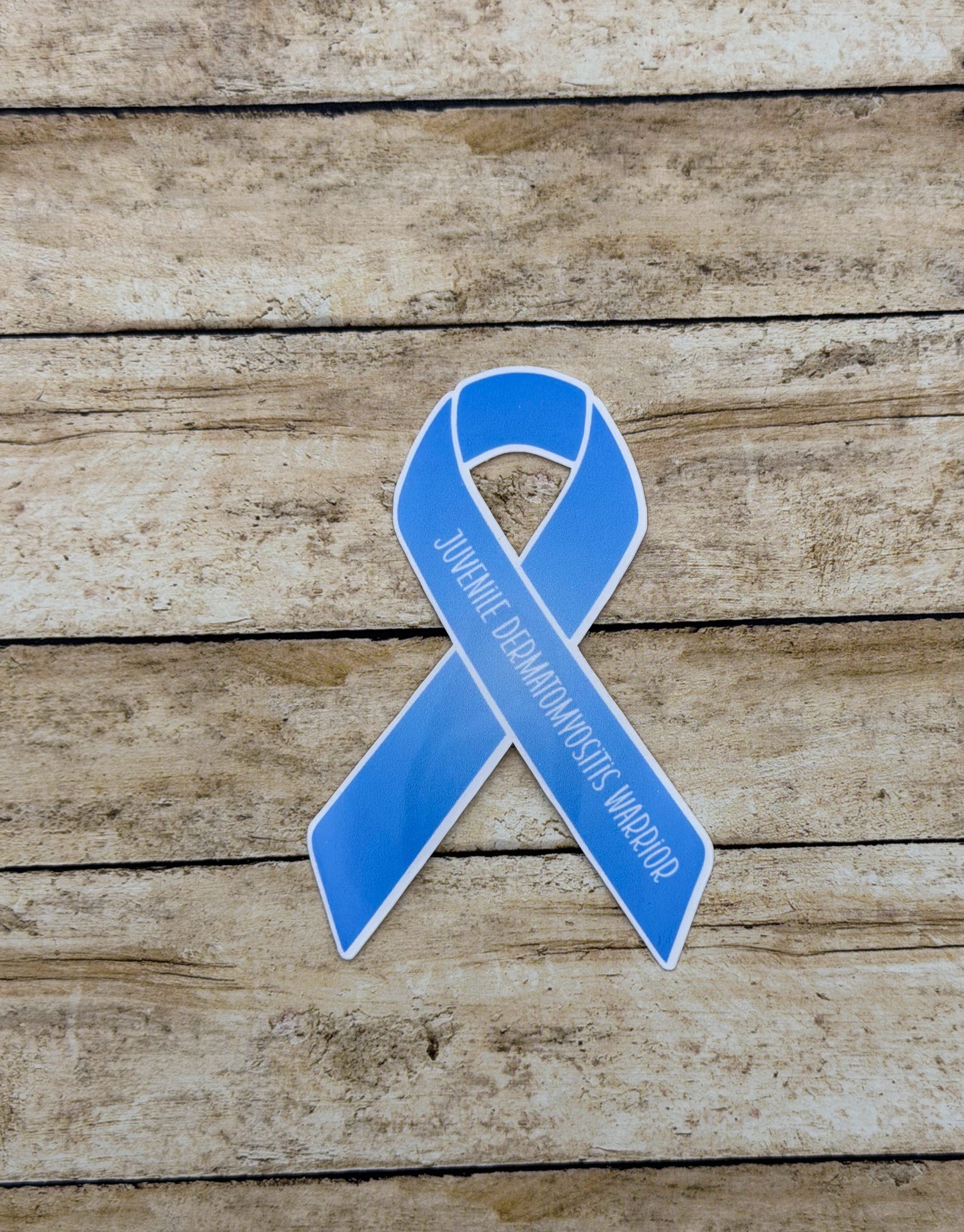 Juvenile Dermatomyositis Warrior Ribbon Sticker or Magnet